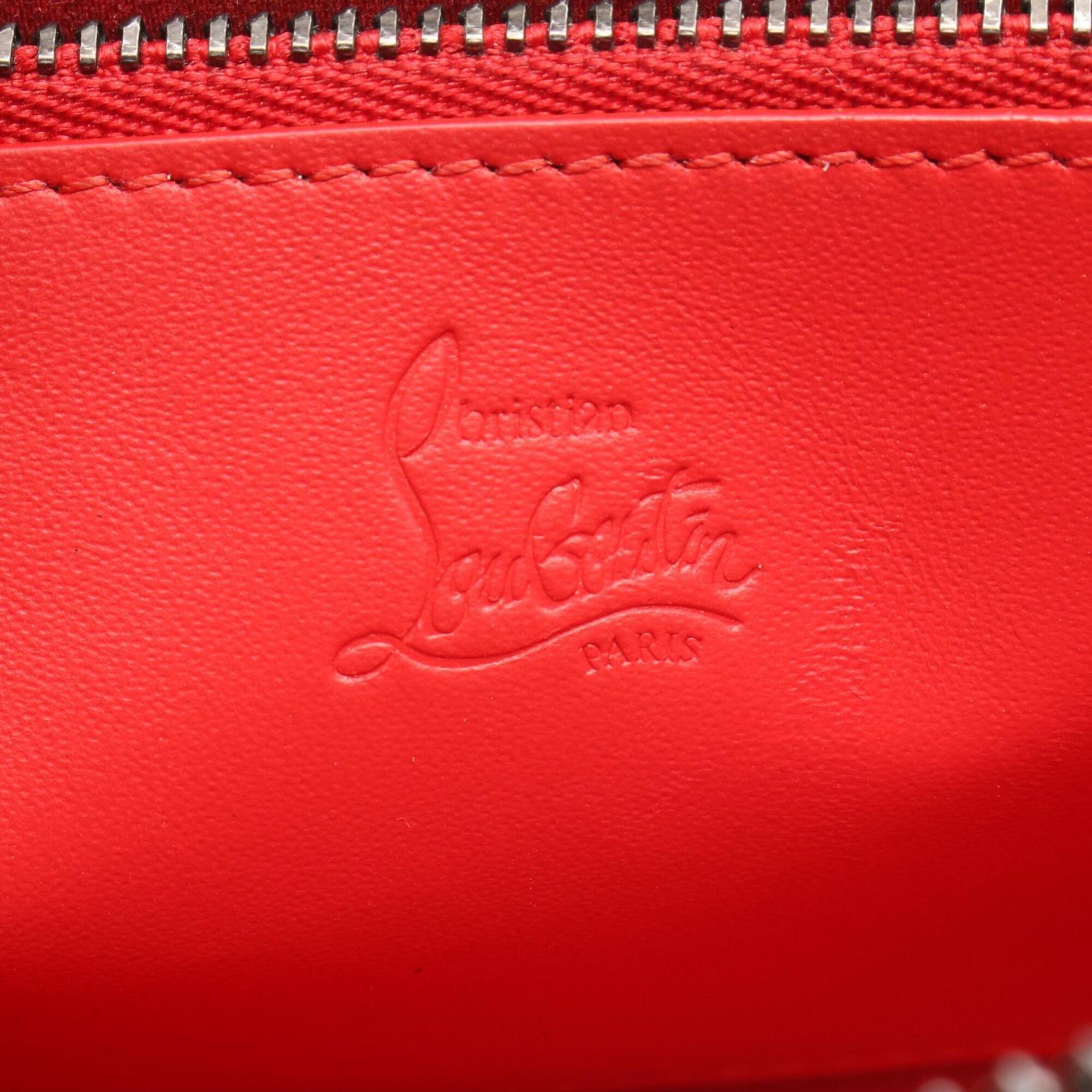 Christian Louboutin Black Leather Long Wallet (Bi-Fold) (Pre-Owned)