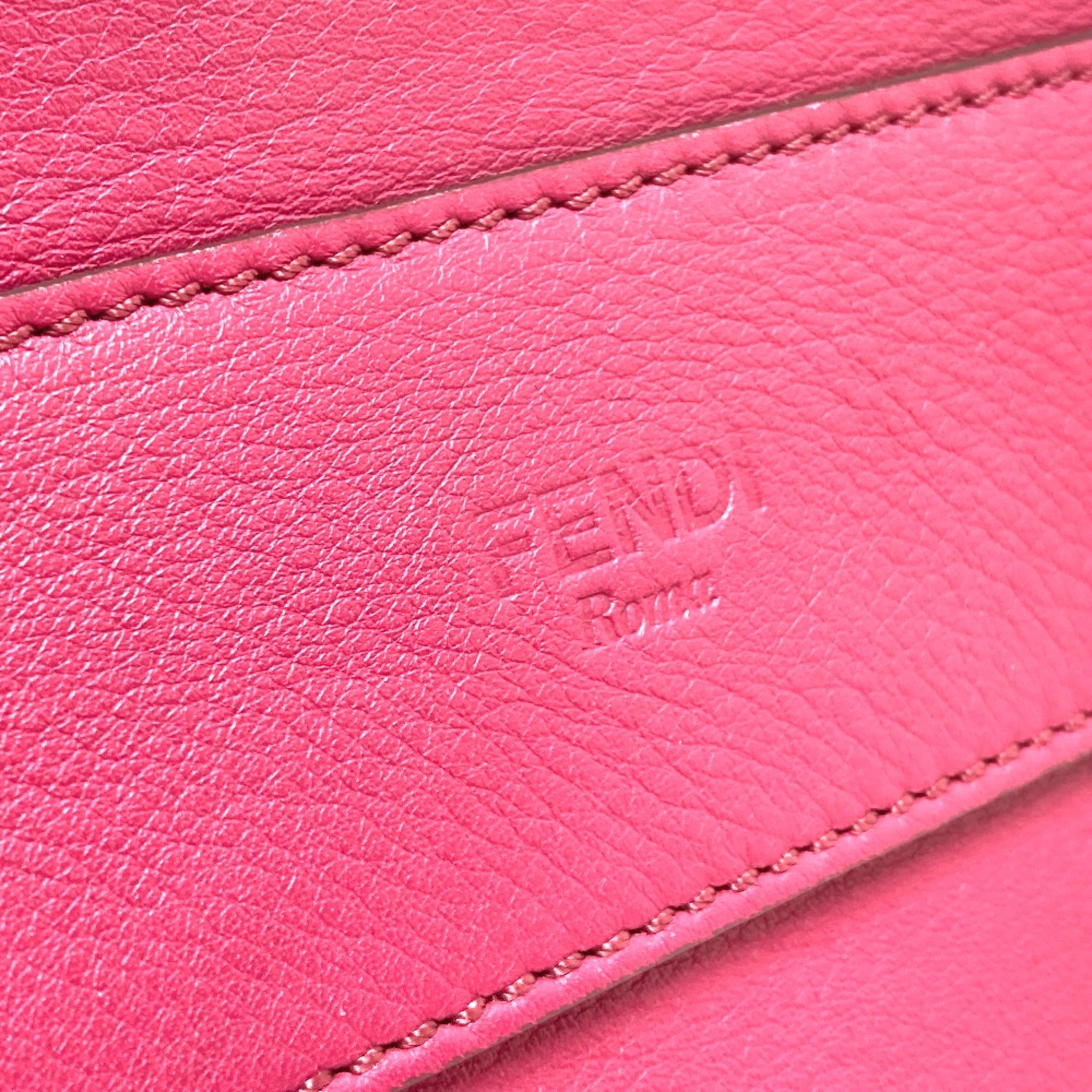Fendi Brown Leather Handbag (Pre-Owned)