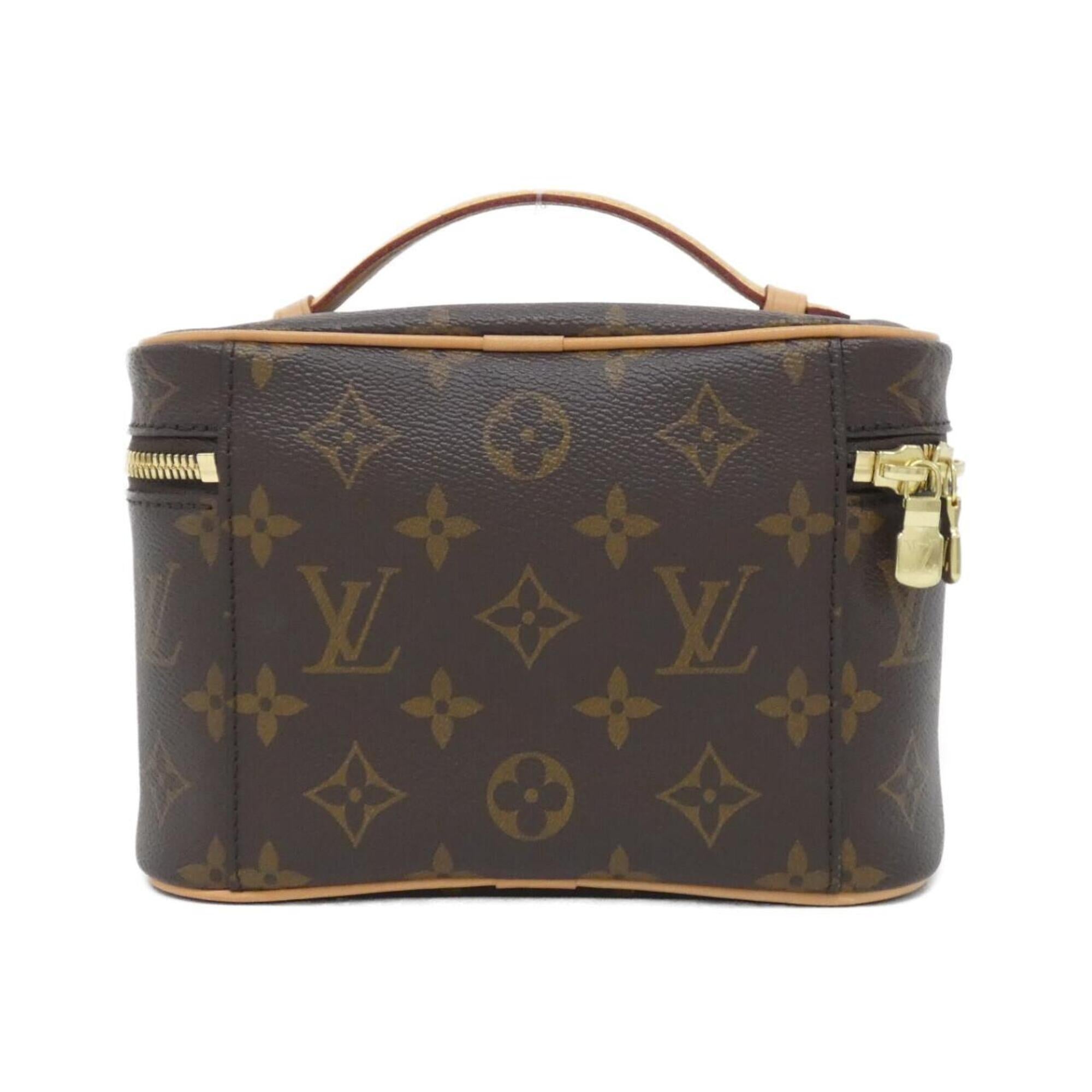 Louis Vuitton Brown Coated Canvas Handbag (Pre-Owned)