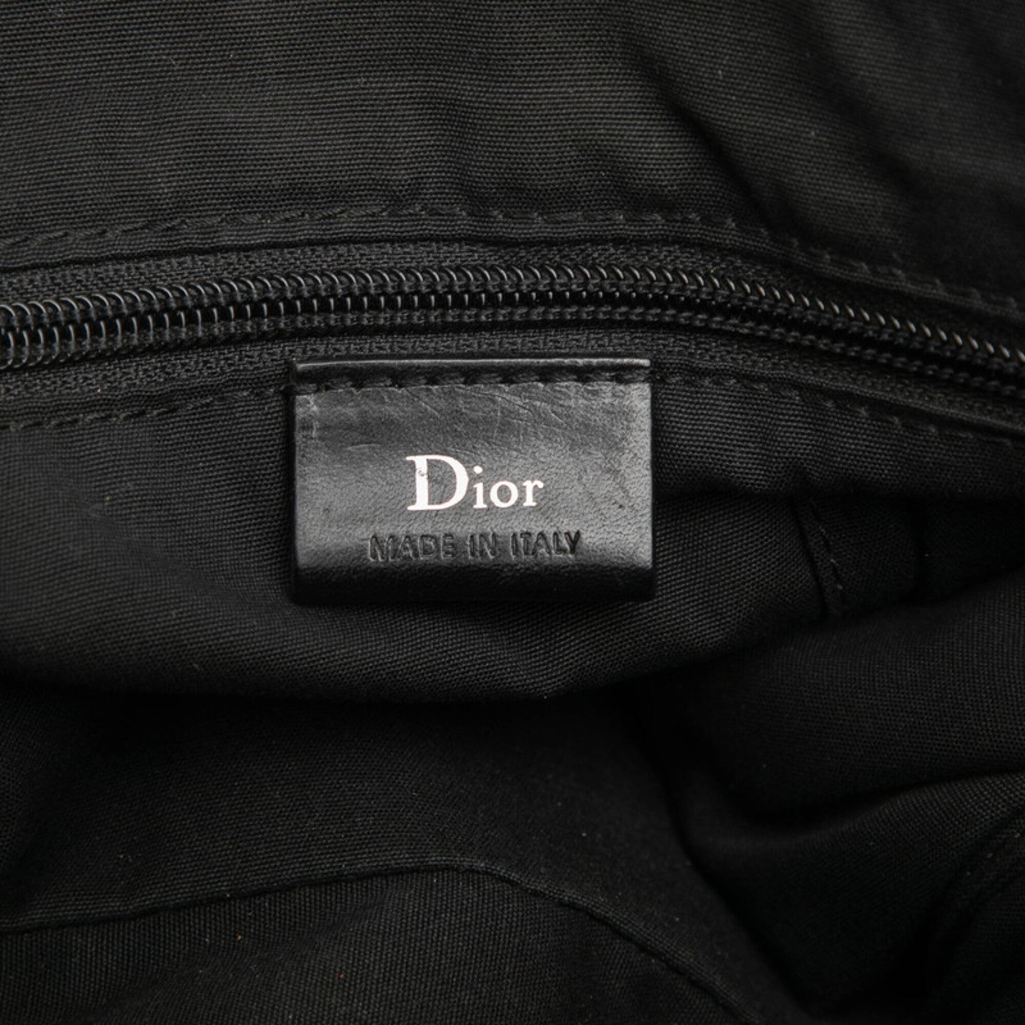 Dior Homme Black Leather Messenger Bag Shoulder Bag (Pre-Owned)