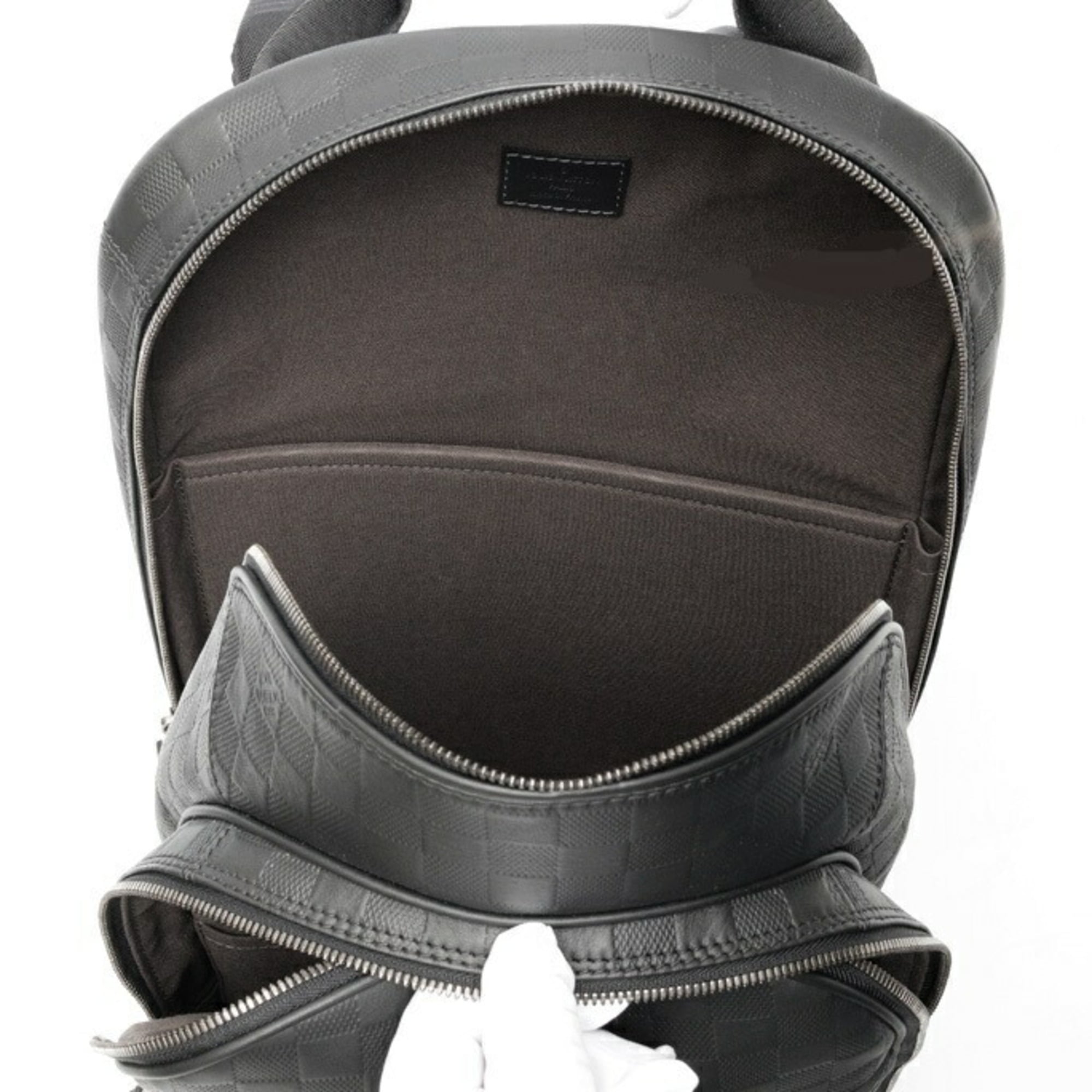 Louis Vuitton Black Damier Infini Leather Backpack (Pre-Owned)