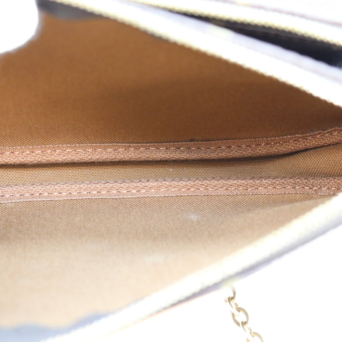 Louis Vuitton Brown Khaki Monogram Shoulder Bag (Pre-Owned)