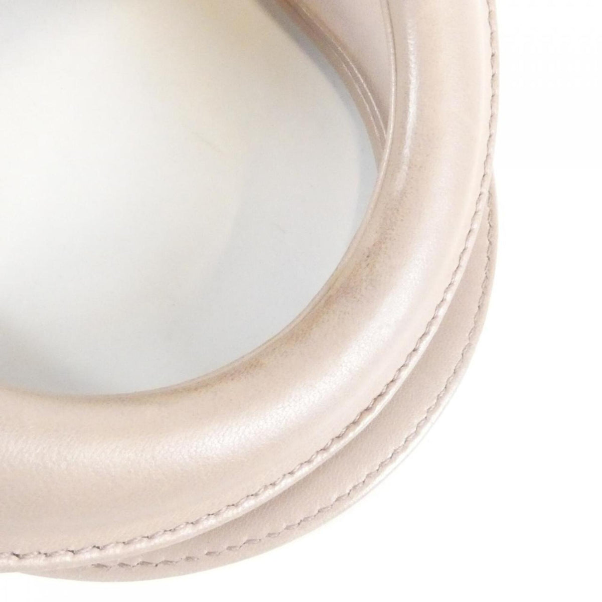Christian Dior Pink Beige Leather Handbag (Pre-Owned)