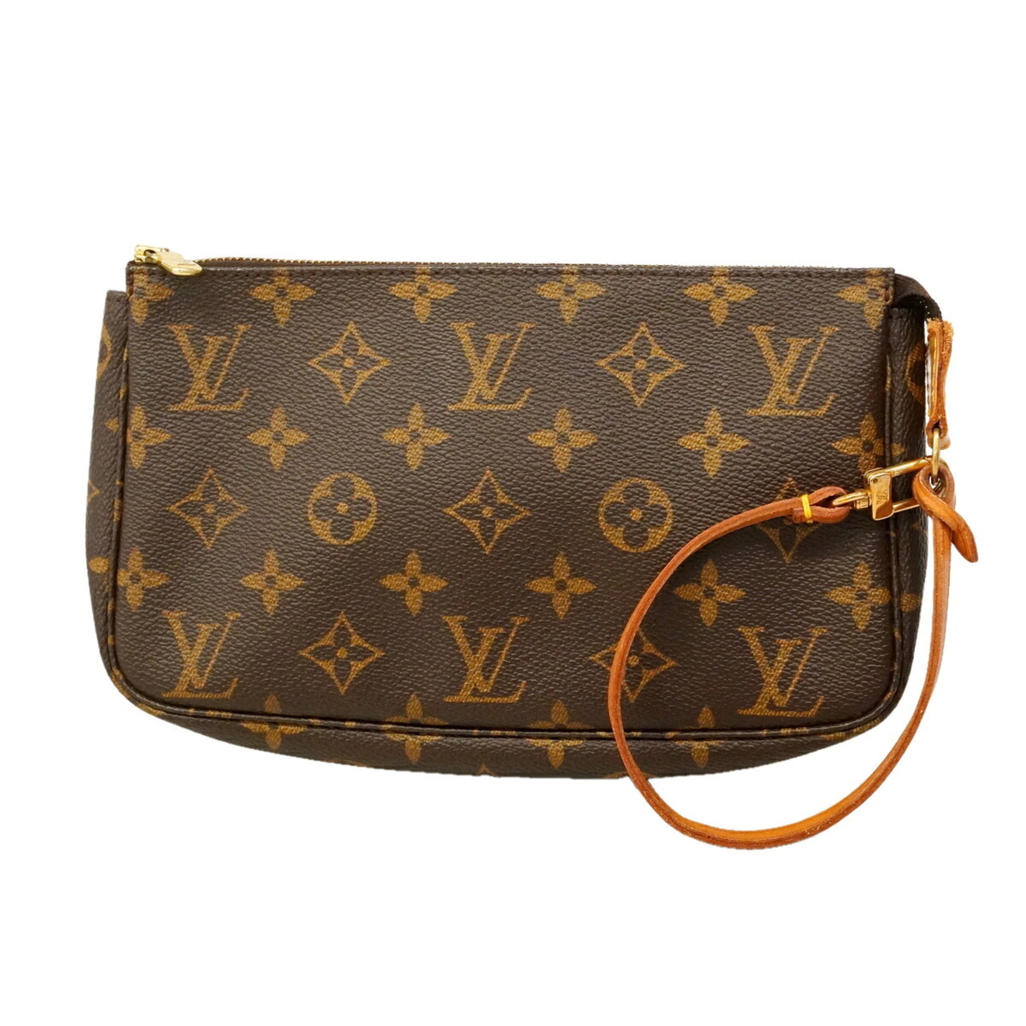 Louis Vuitton Brown Pouch (Pre-Owned)