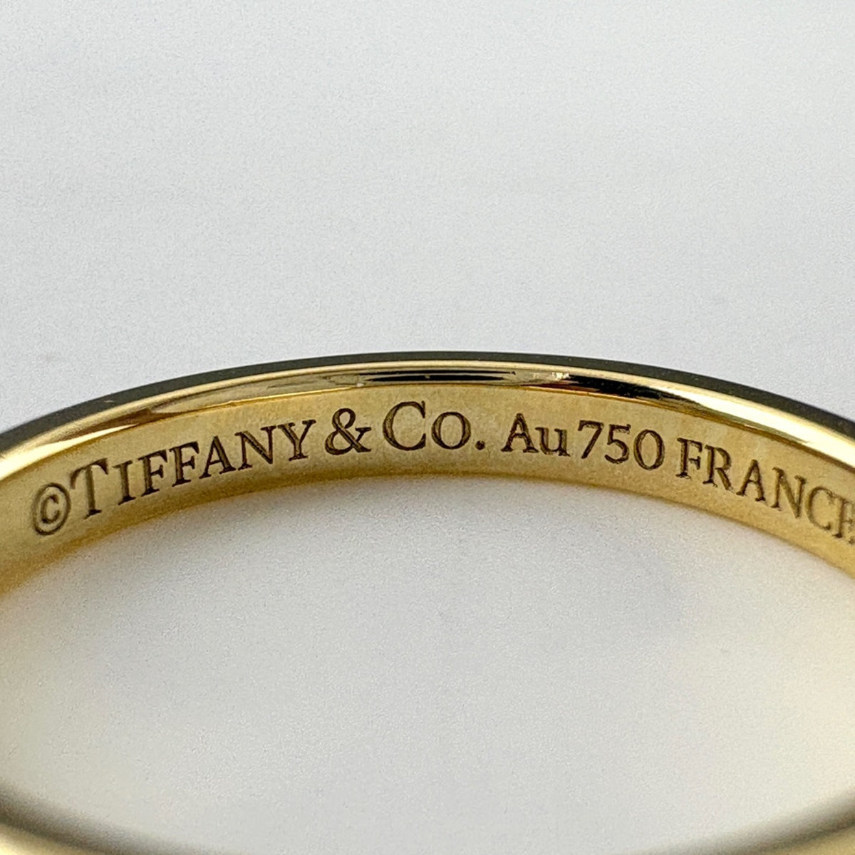 Tiffany Yellow Gold (18K) Band Ring (Pre-Owned)