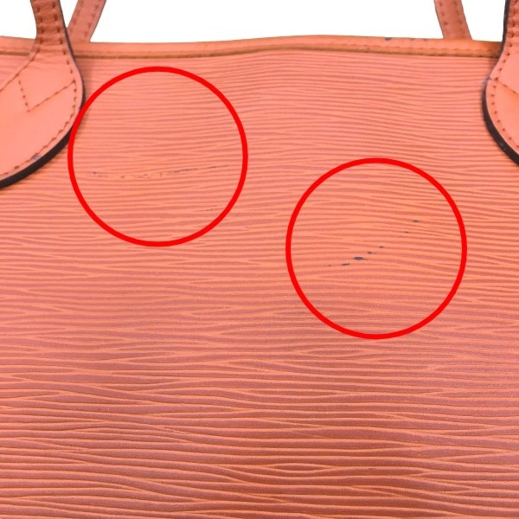 Louis Vuitton Orange Epi Leather Tote Bag (Pre-Owned)