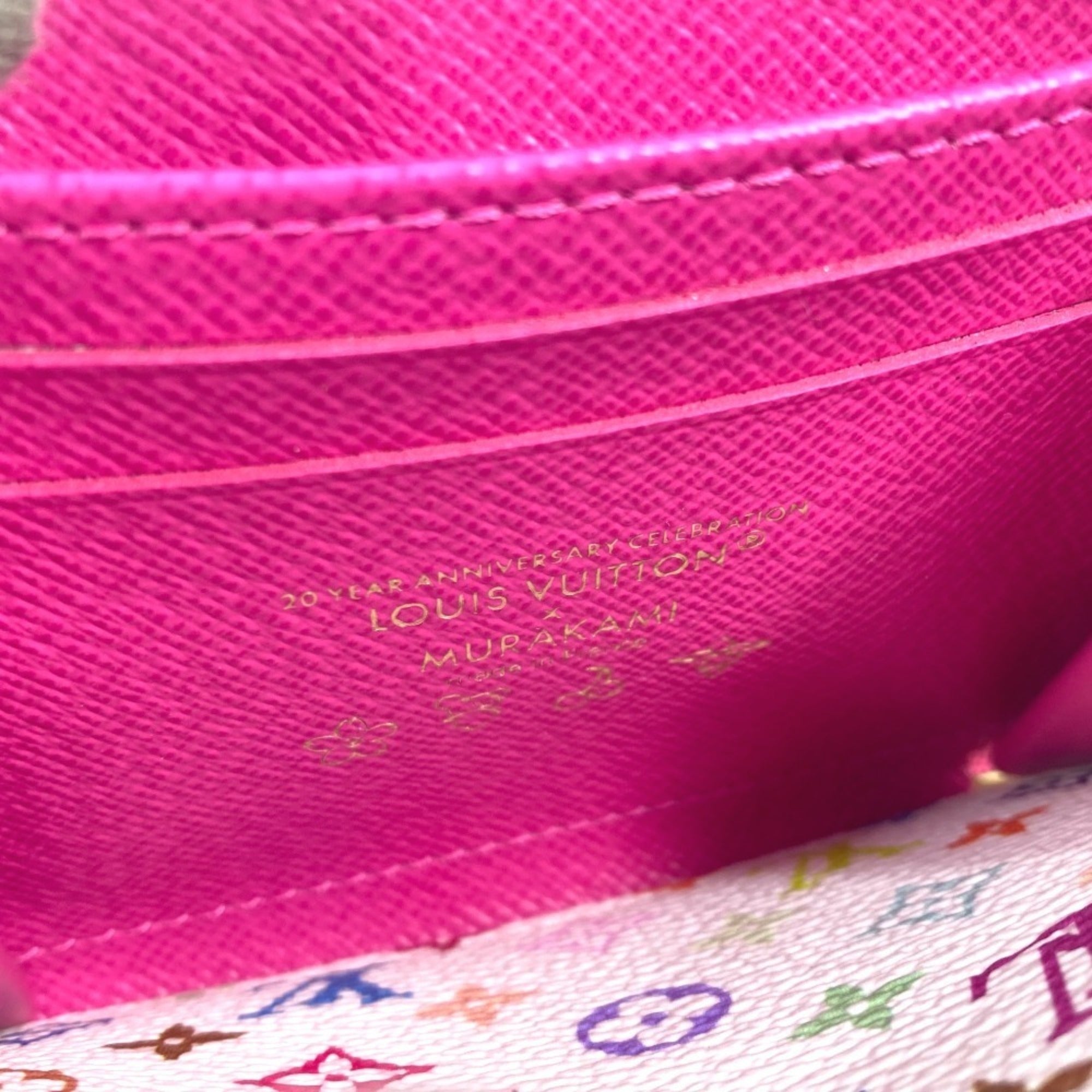 Louis Vuitton Pink Epi Leather Long Wallet (Bi-Fold) (Pre-Owned)