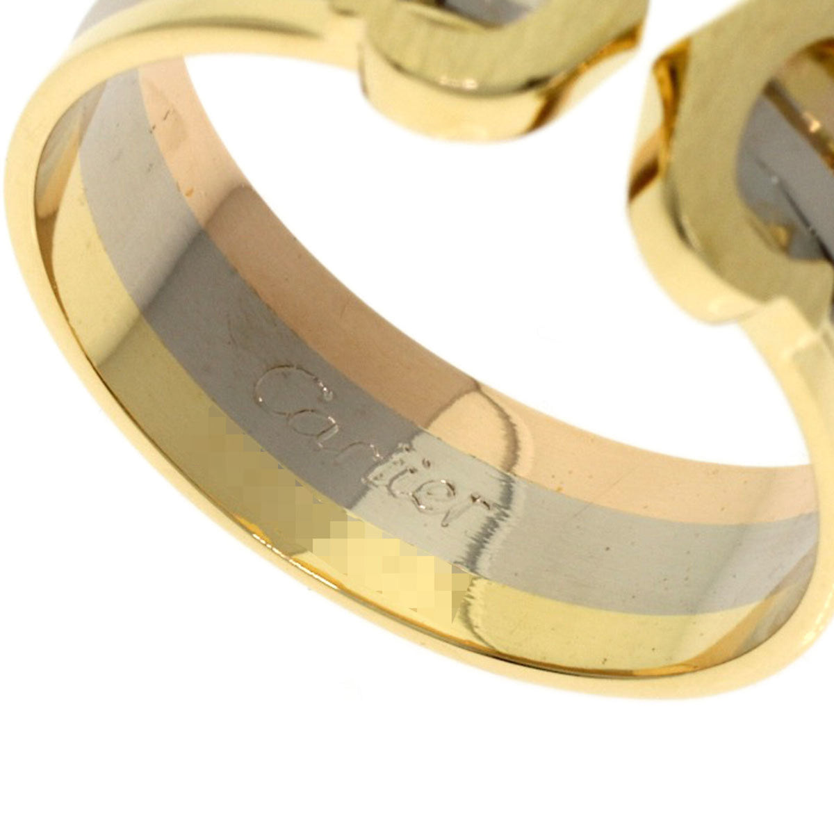 Cartier Yellow Gold (18K) Pink Gold (18K) White Gold (18K) Band Ring (Pre-Owned)