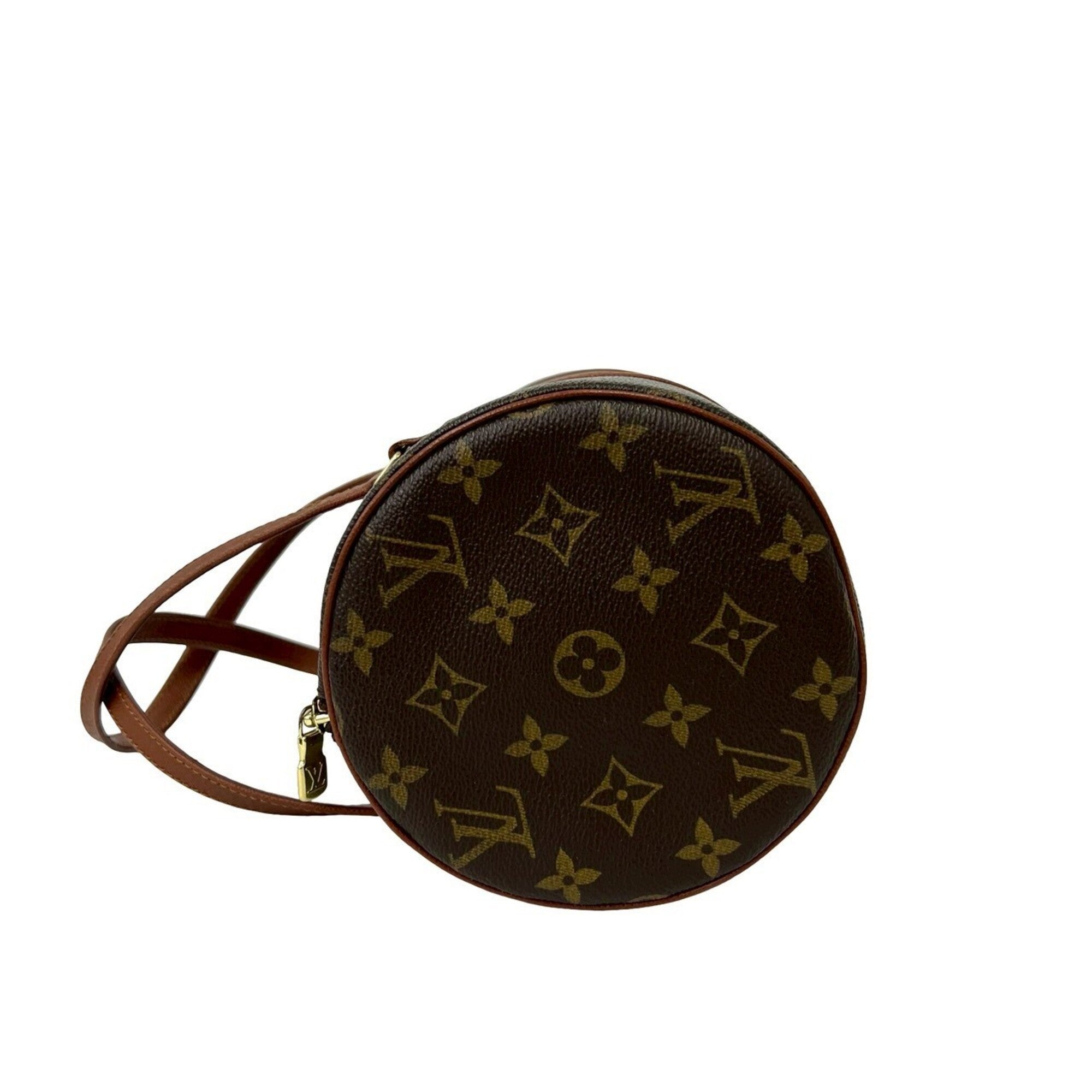 Louis Vuitton Brown Pvc Leather Boston Bag Handbag (Pre-Owned)