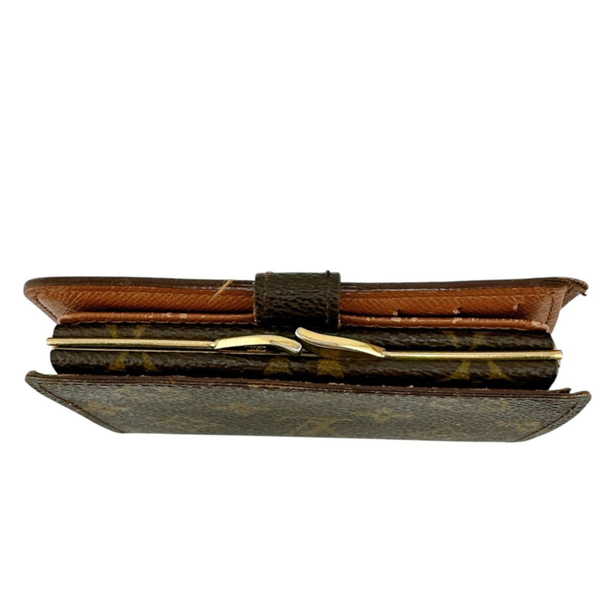 Louis Vuitton Brown Monogram Canvas Wallet (Bi-Fold) (Pre-Owned)