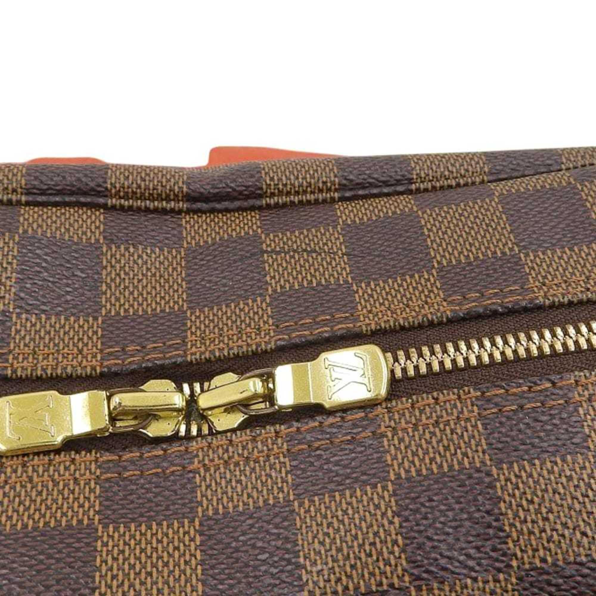 Louis Vuitton Damier Canvas Ebene Pvc Shoulder Bag (Pre-Owned)