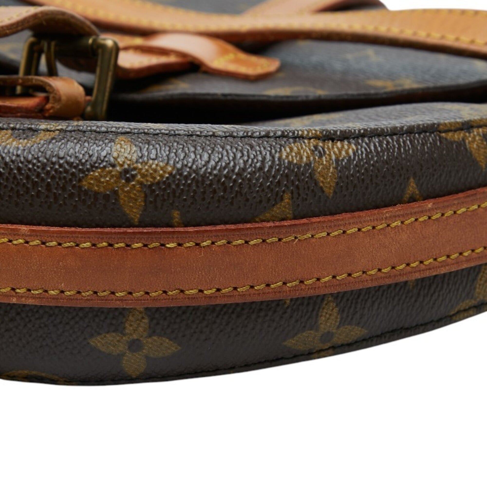 Louis Vuitton Brown Pvc Leather Shoulder Bag (Pre-Owned)