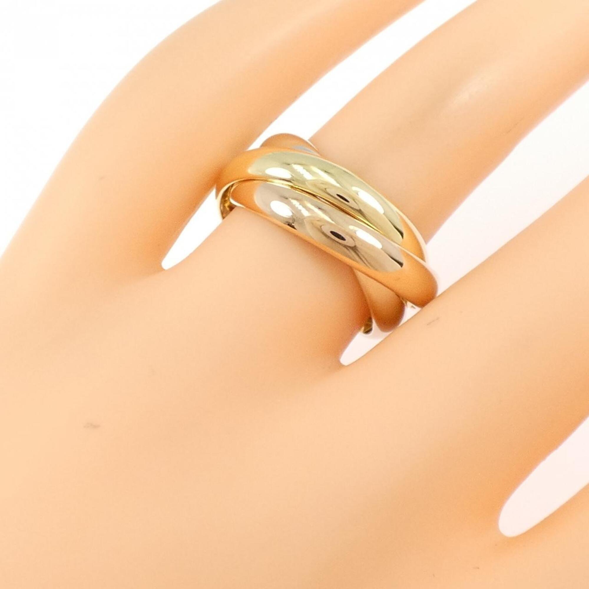 Cartier Trinity Yellow Gold (18K) Pink Gold (18K) White Gold (18K) Band Ring (Pre-Owned)