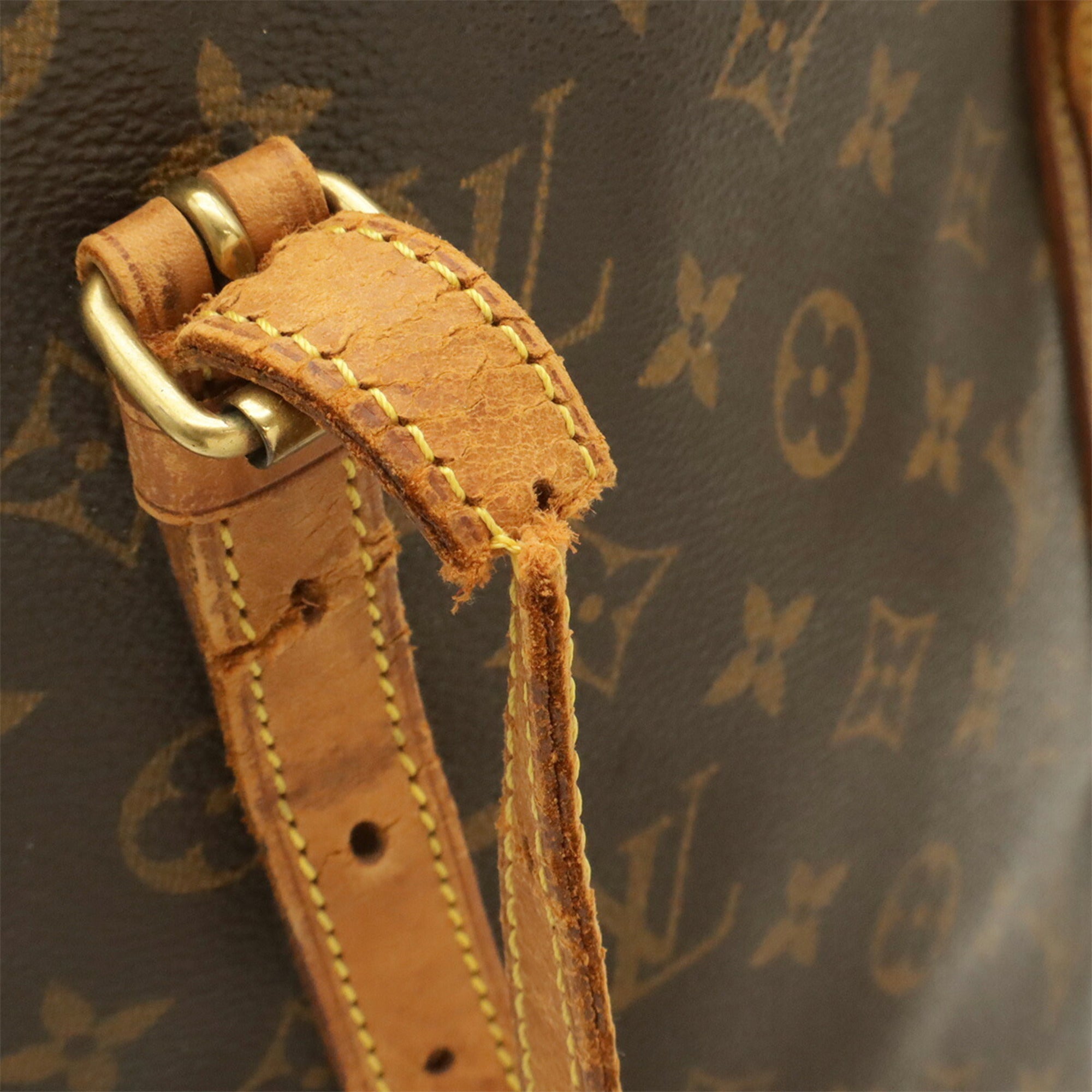 Louis Vuitton Brown Monogram Monogram Shoulder Bag Tote Bag (Pre-Owned)