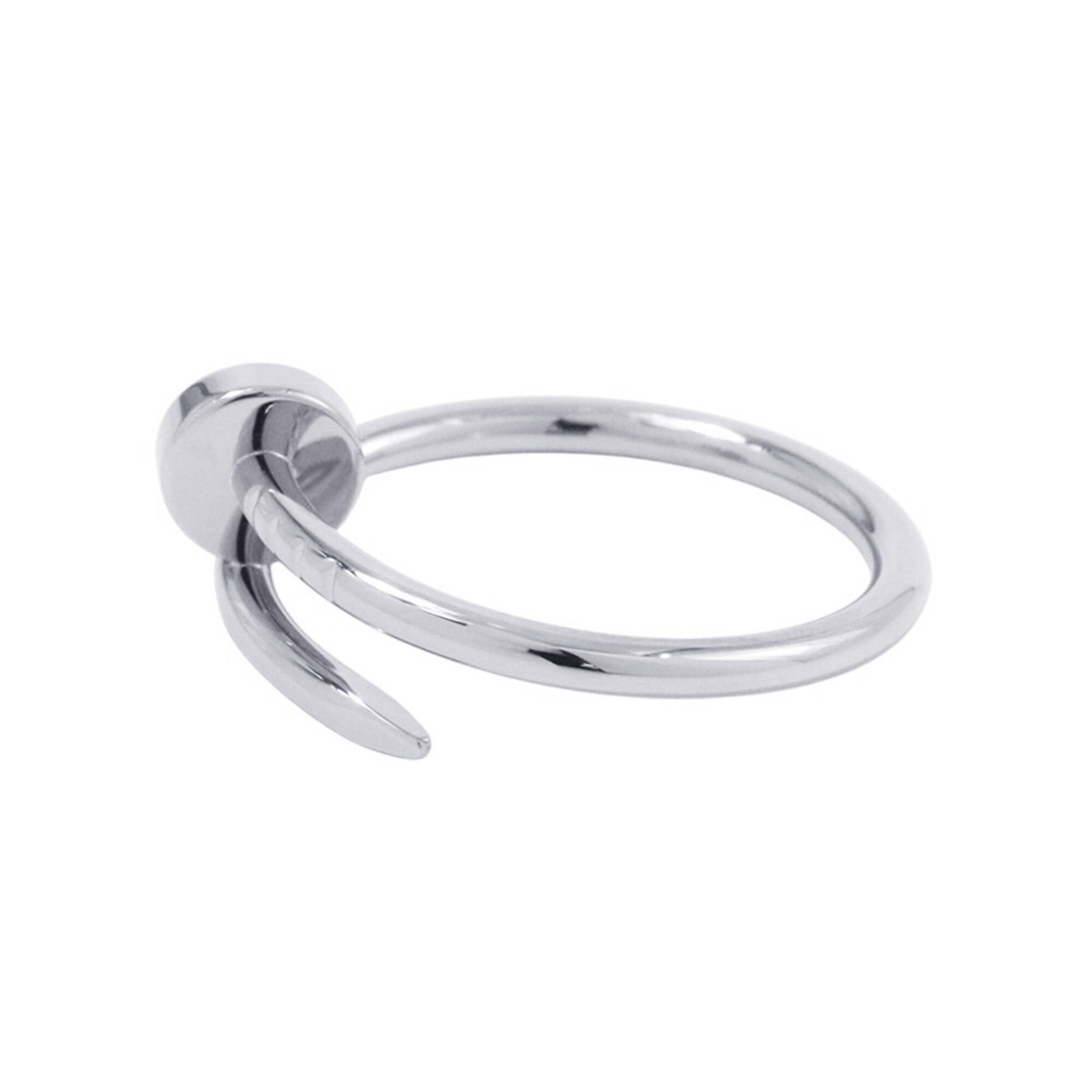Cartier Juste Un Clou White Gold (18K) Band Ring (Pre-Owned)