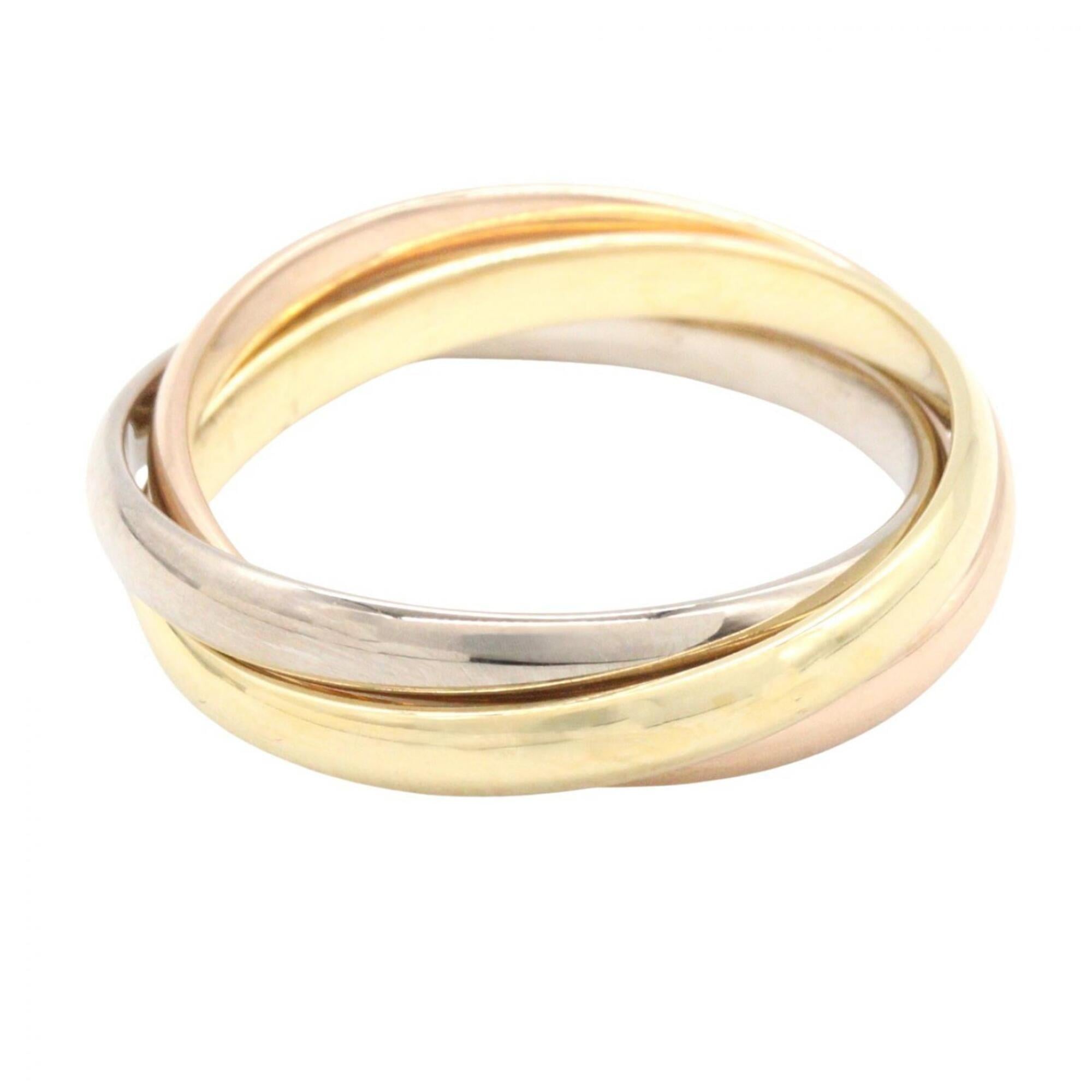 Cartier Gold Silver Yellow Gold (18K) Pink Gold (18K) White Gold (18K) Band Ring (Pre-Owned)