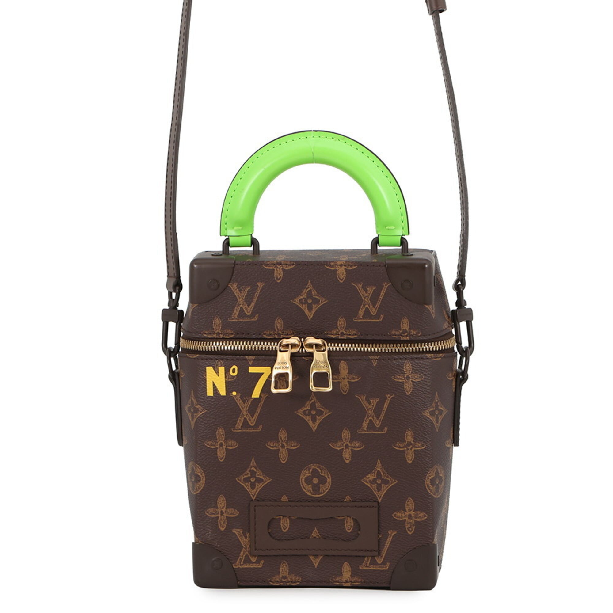 Louis Vuitton Monogram Green Monogram Handbag Shoulder Bag (Pre-Owned)