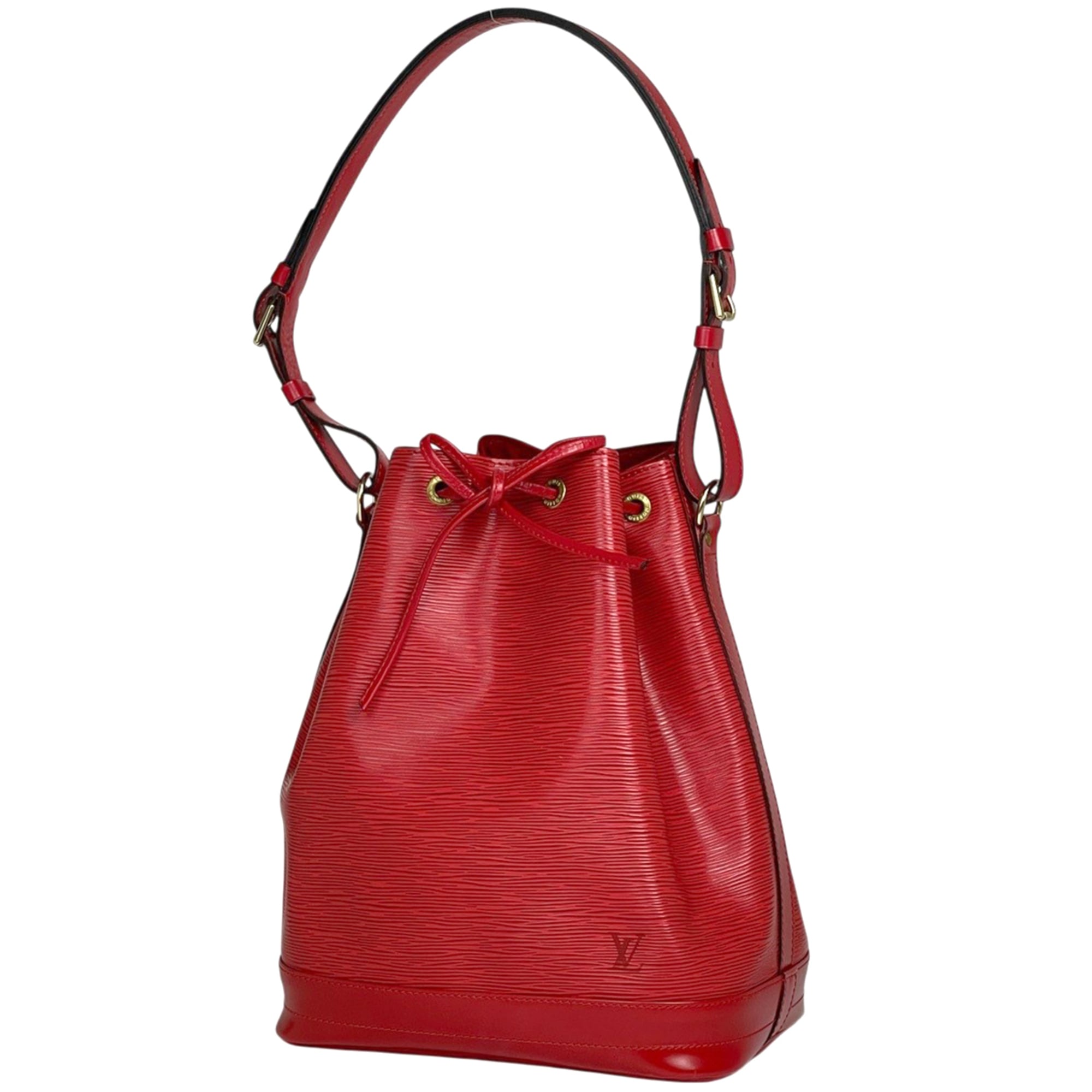 Louis Vuitton Castilian Red Epi Leather Shoulder Bag (Pre-Owned)