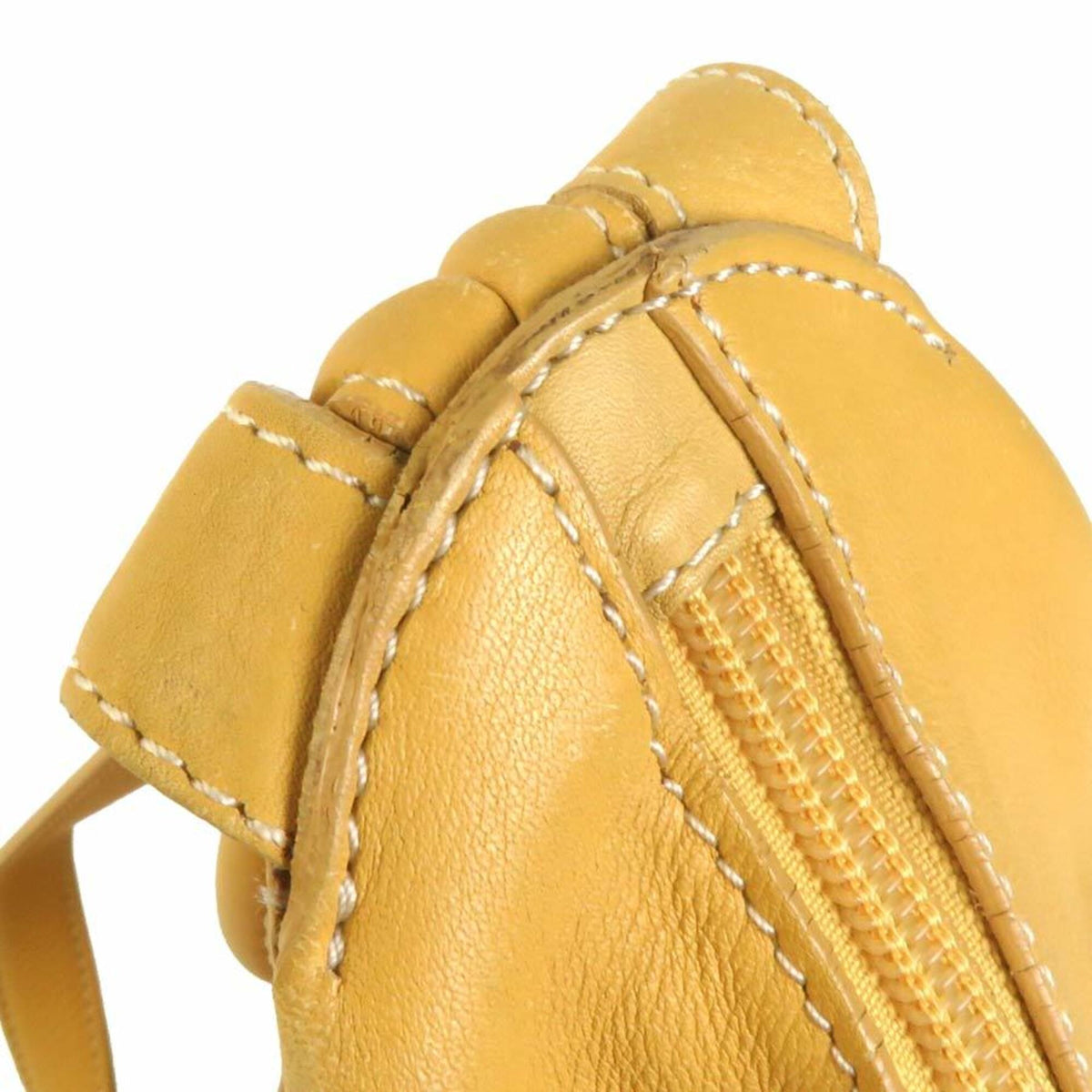 Loewe Yellow Leather Backpack (Pre-Owned)