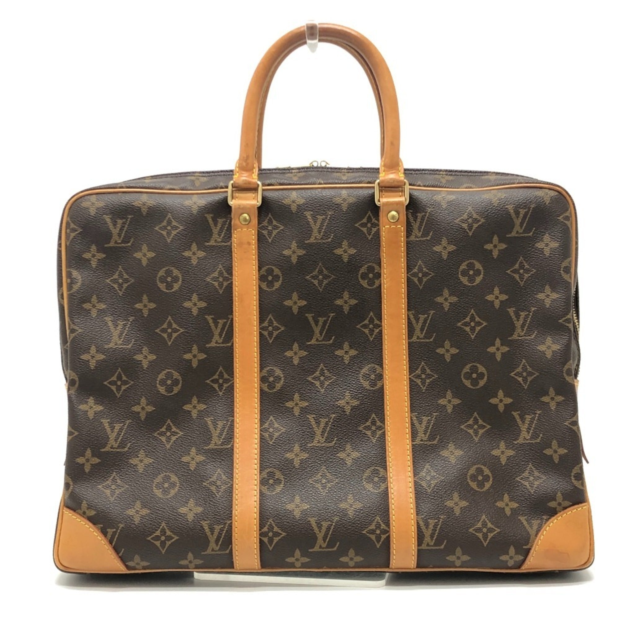 Louis Vuitton Brown Monogram Monogram Briefcase (Pre-Owned)