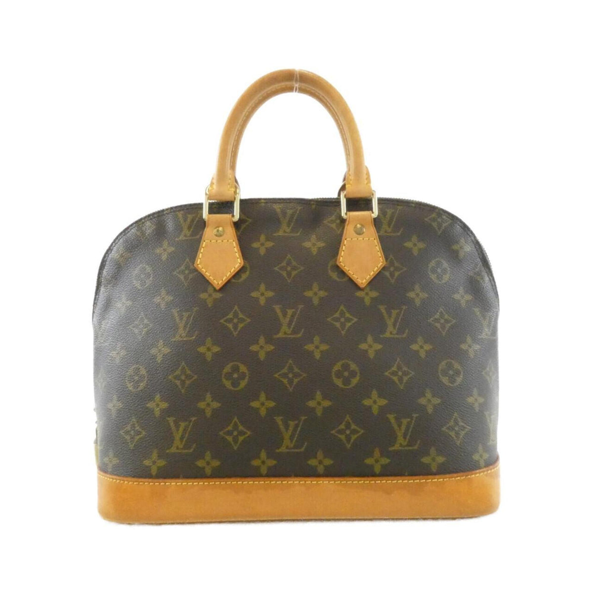 Louis Vuitton Marron Coated Canvas Handbag (Pre-Owned)