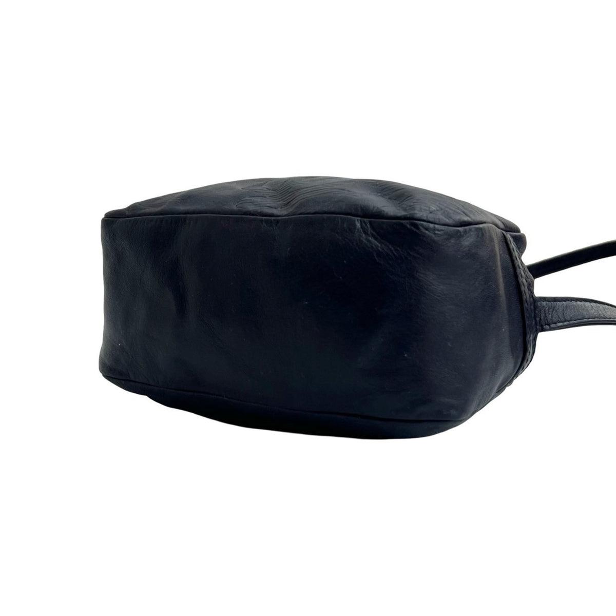Loewe Purple Leather Pochette Shoulder Bag (Pre-Owned)