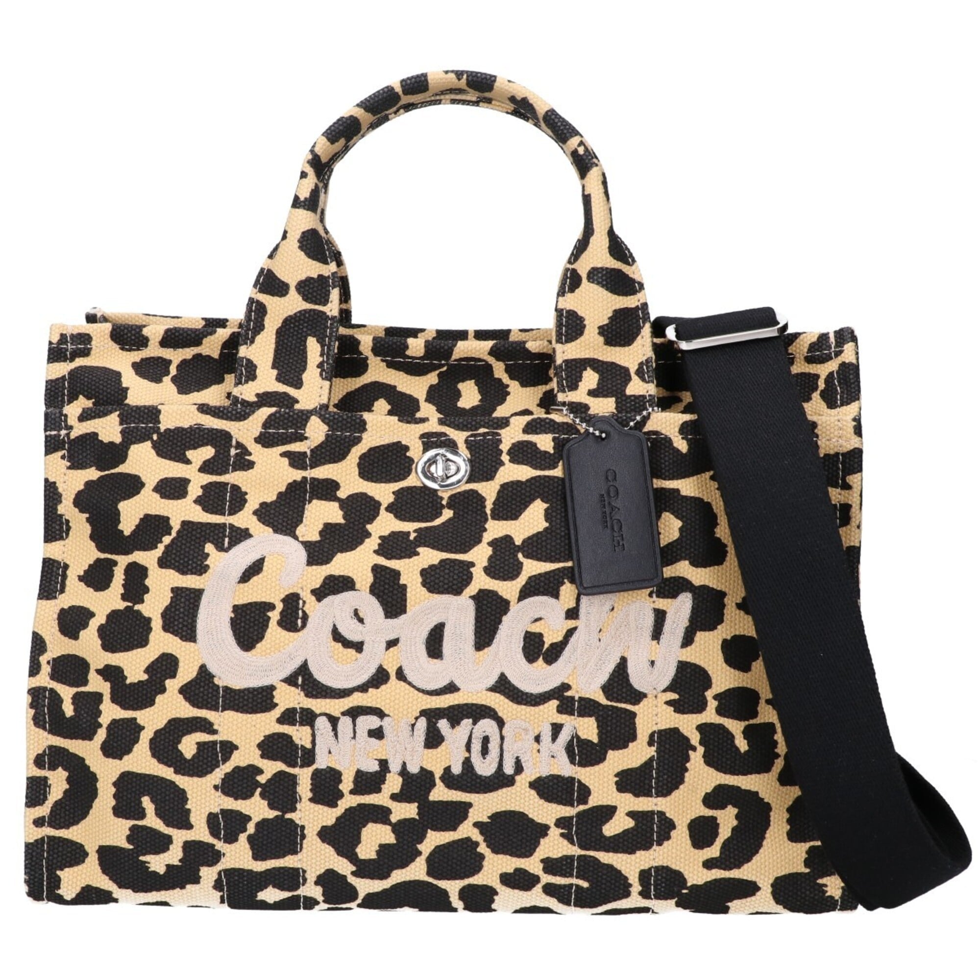 Coach Beige Canvas Tote Bag (Pre-Owned)