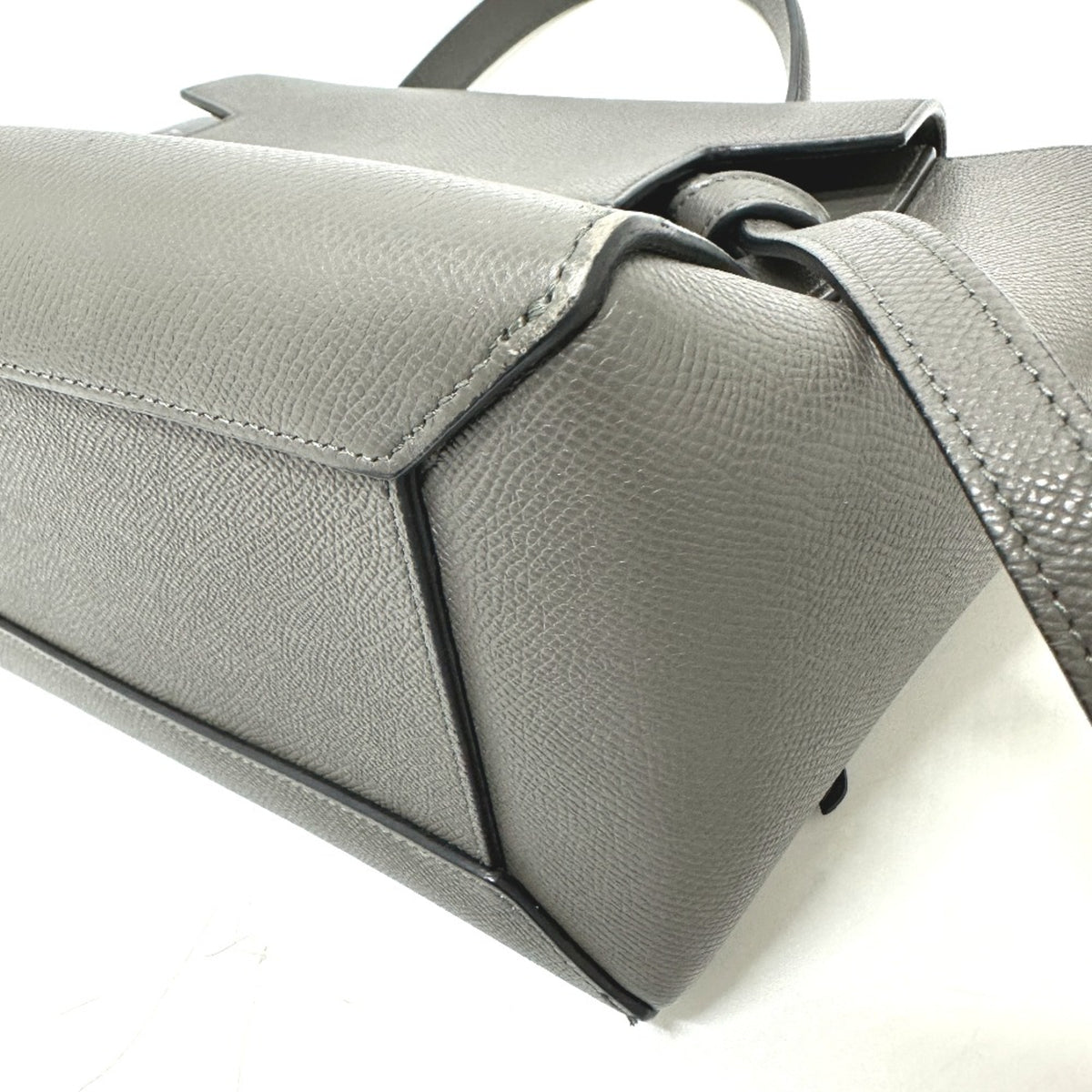 Celine Gray Leather Handbag (Pre-Owned)
