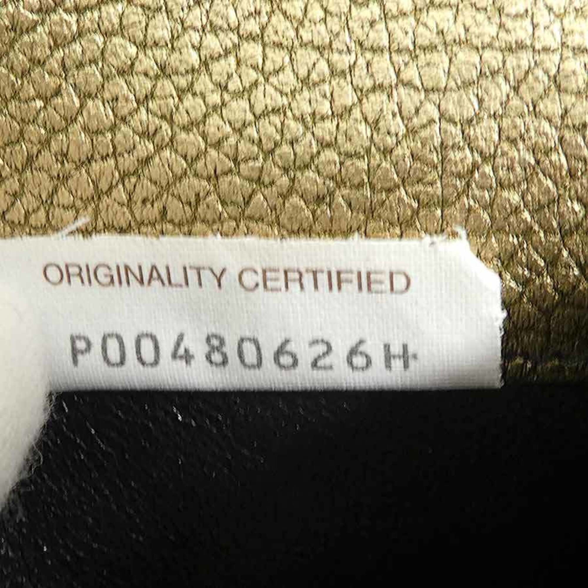Bottega Veneta Gold Intrecciato Long Wallet (Bi-Fold) (Pre-Owned)