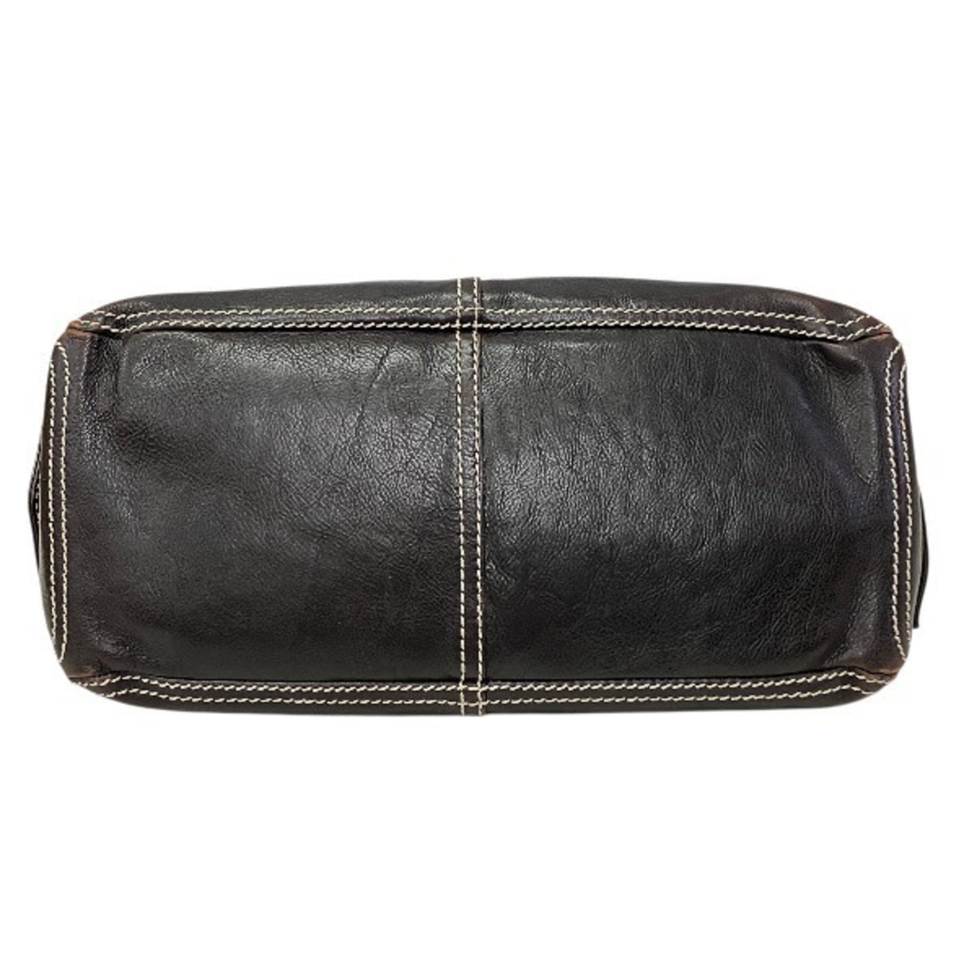 Celine Black Leather Handbag (Pre-Owned)