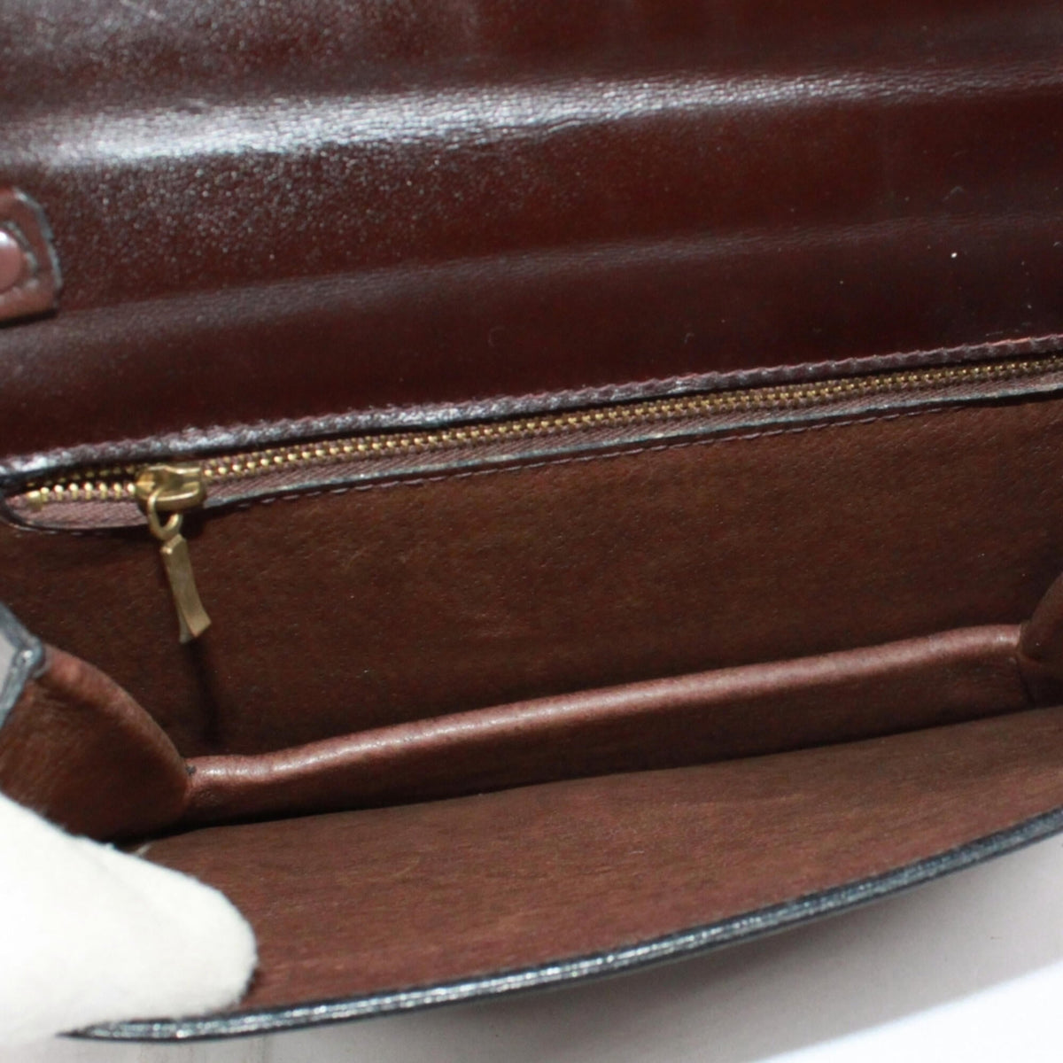 Fendi Brown Canvas Leather Shoulder Bag (Pre-Owned)