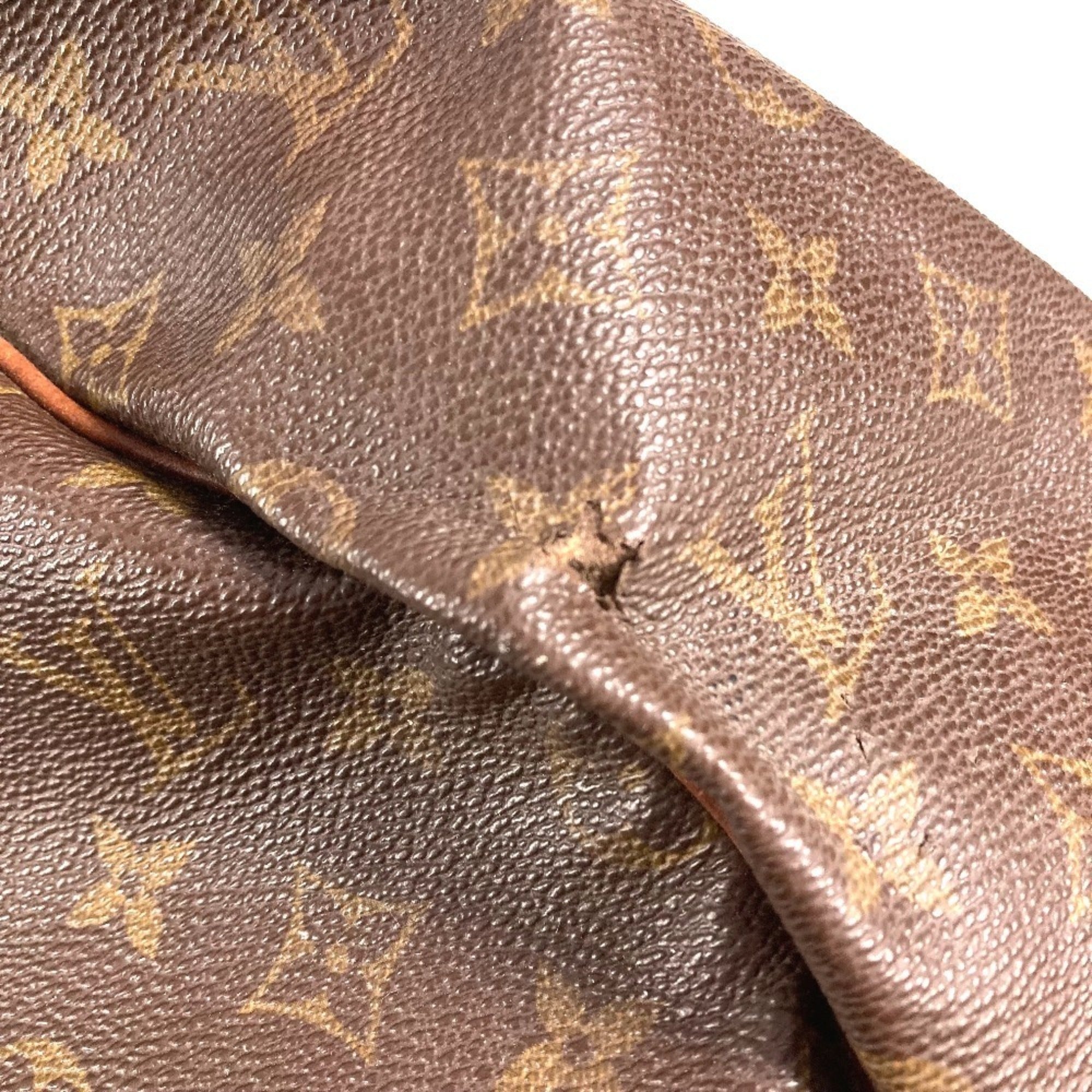 Louis Vuitton Brown Monogram Canvas Boston Bag Handbag (Pre-Owned)