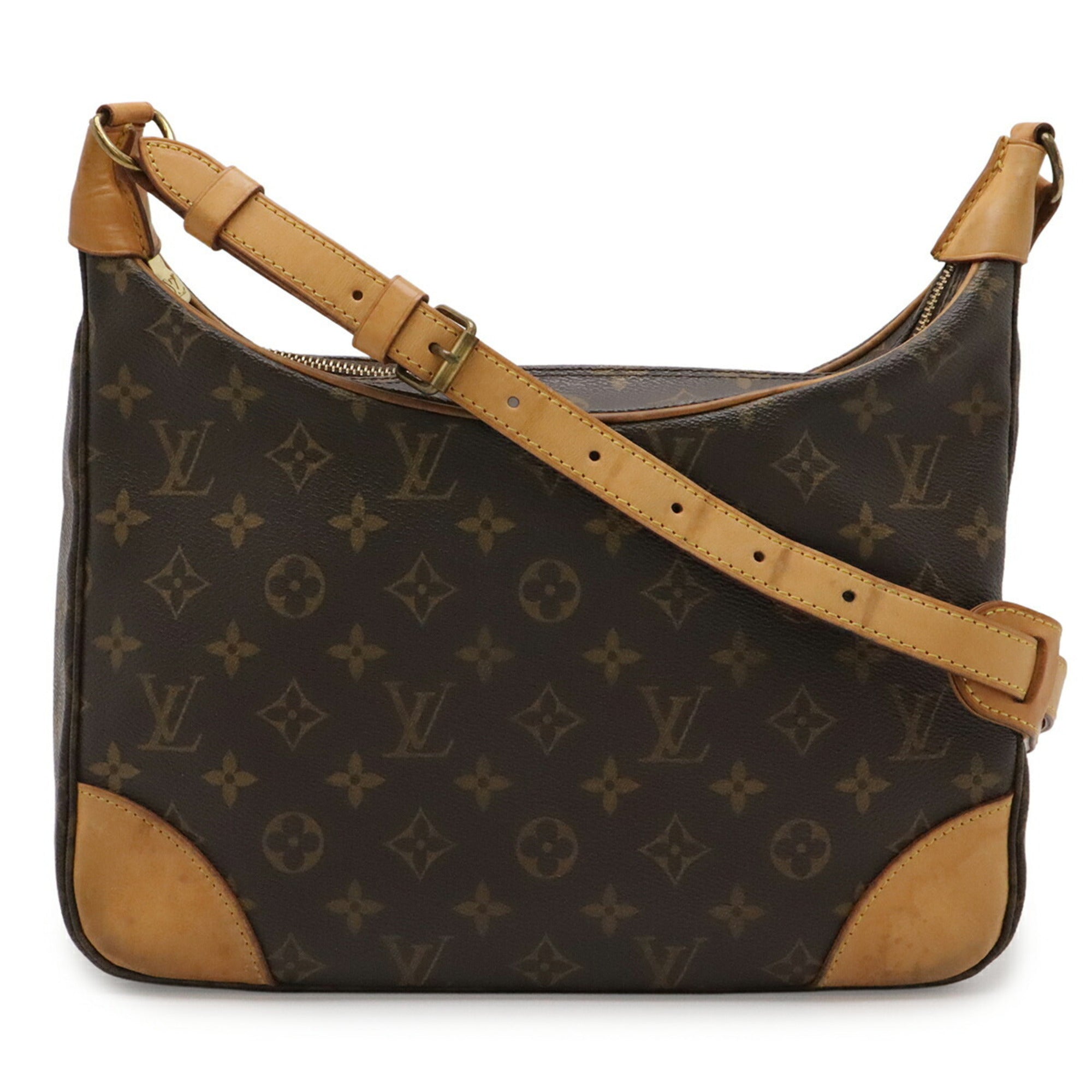 Louis Vuitton Brown Monogram Canvas Pvc Coated Canvas Shoulder Bag (Pre-Owned)