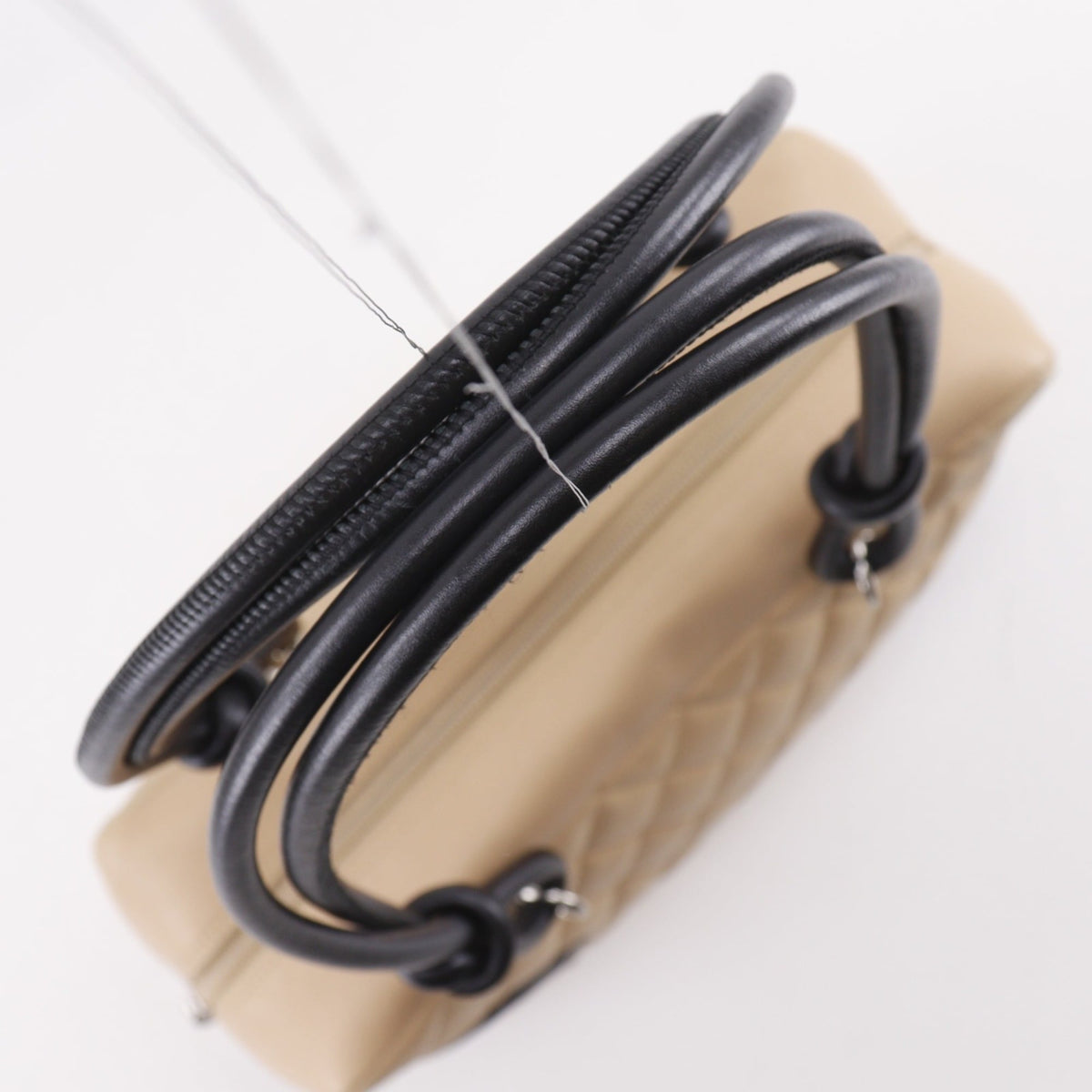 Chanel Beige Cambon Ligne Shoulder Bag (Pre-Owned)