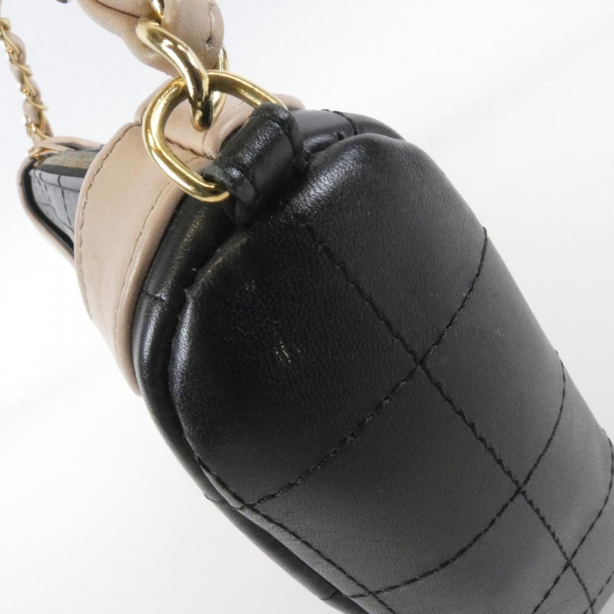 Chanel Black Pink Shoulder Bag (Pre-Owned)