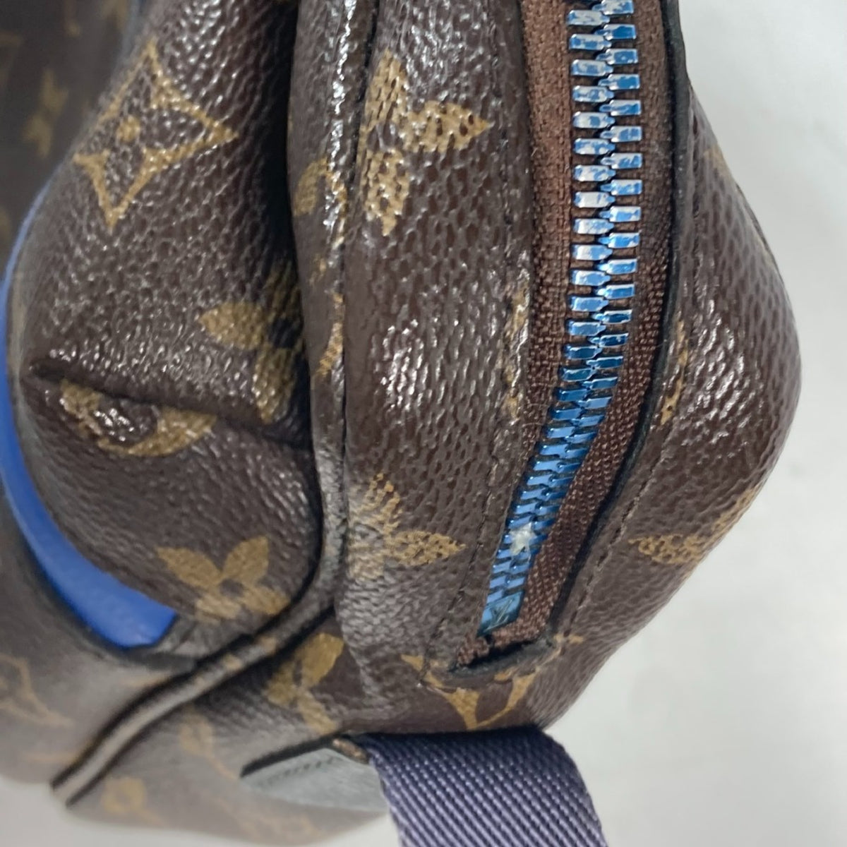 Louis Vuitton Brown Monogram Shoulder Bag Sling Bag (Pre-Owned)