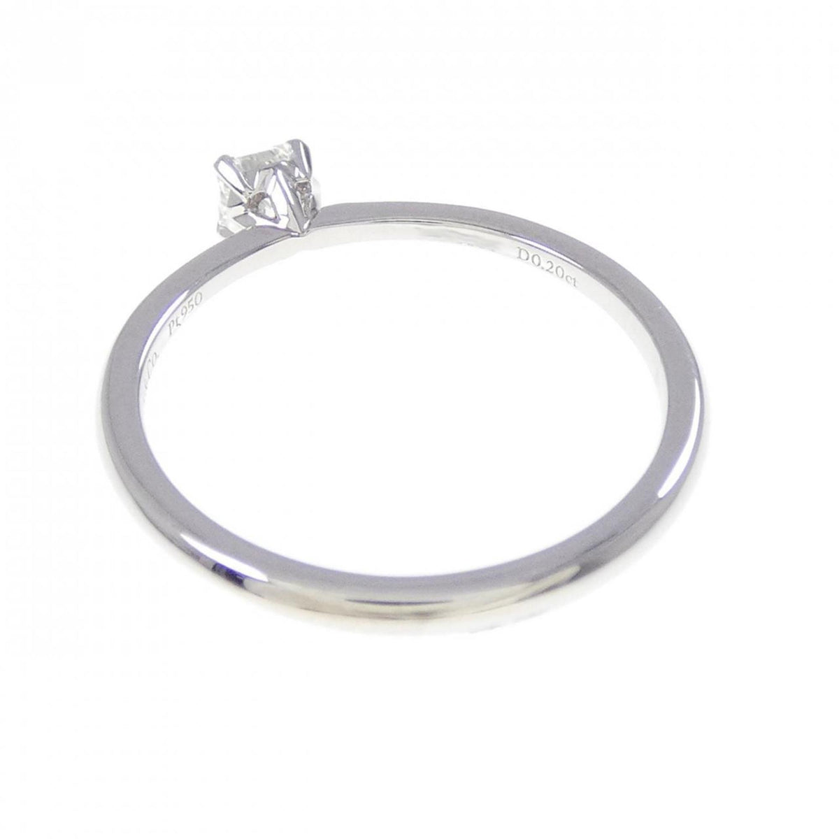 Tiffany Platinum 950 Band Ring (Pre-Owned)