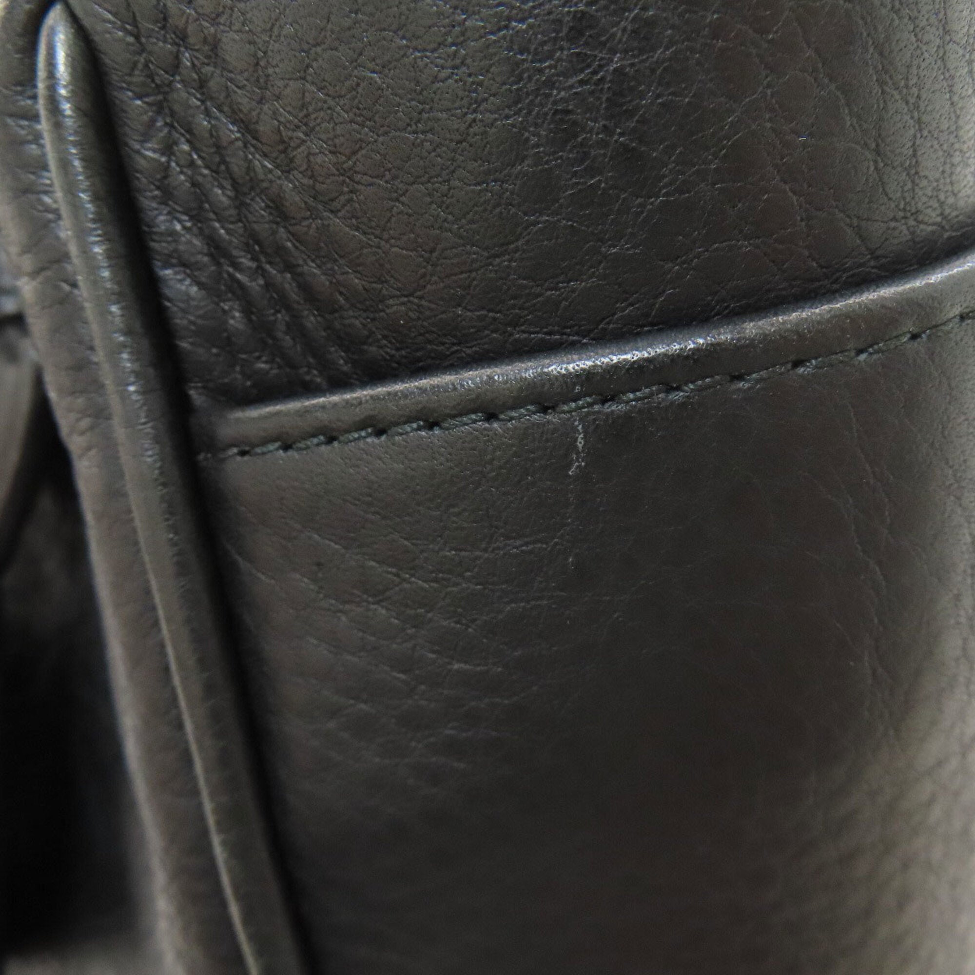 Loewe Dark Brown Leather Tote Bag (Pre-Owned)