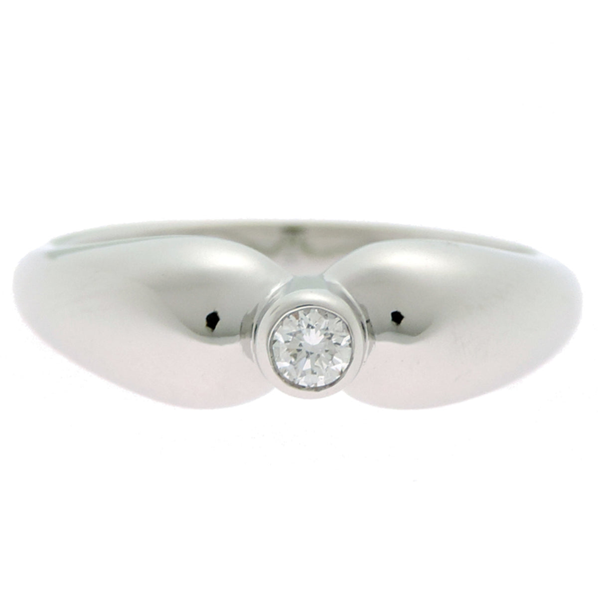 Tiffany Platinum 950 Band Ring (Pre-Owned)