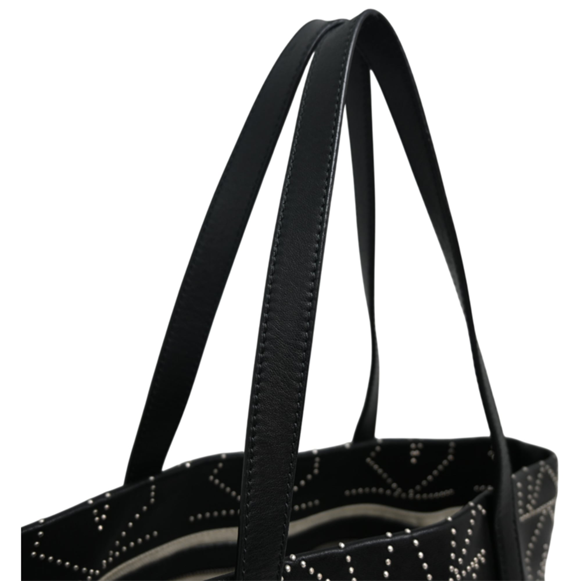 Jimmy Choo Black Leather Tote Bag (Pre-Owned)