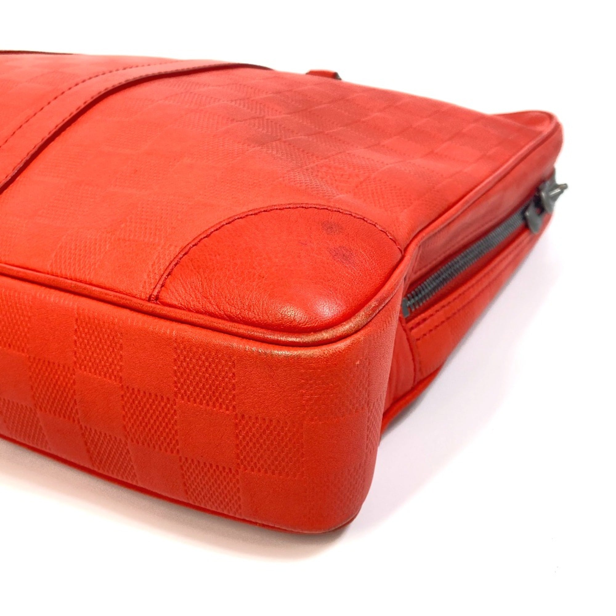 Louis Vuitton Orange Other Briefcase (Pre-Owned)