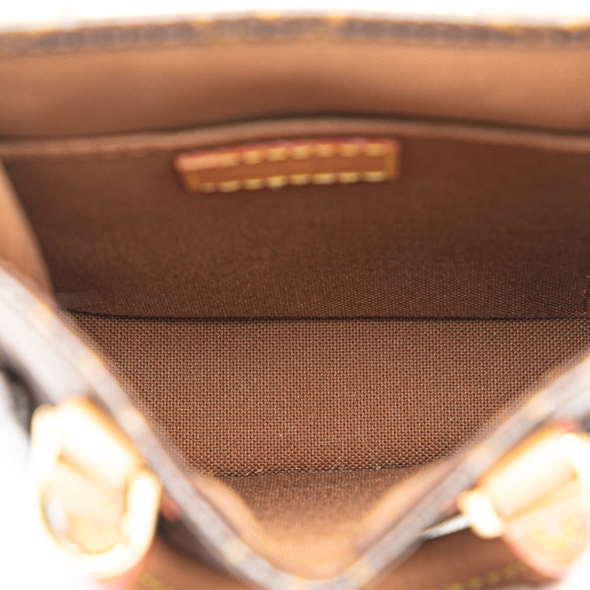 Louis Vuitton Brown Pvc Leather Handbag Shoulder Bag (Pre-Owned)