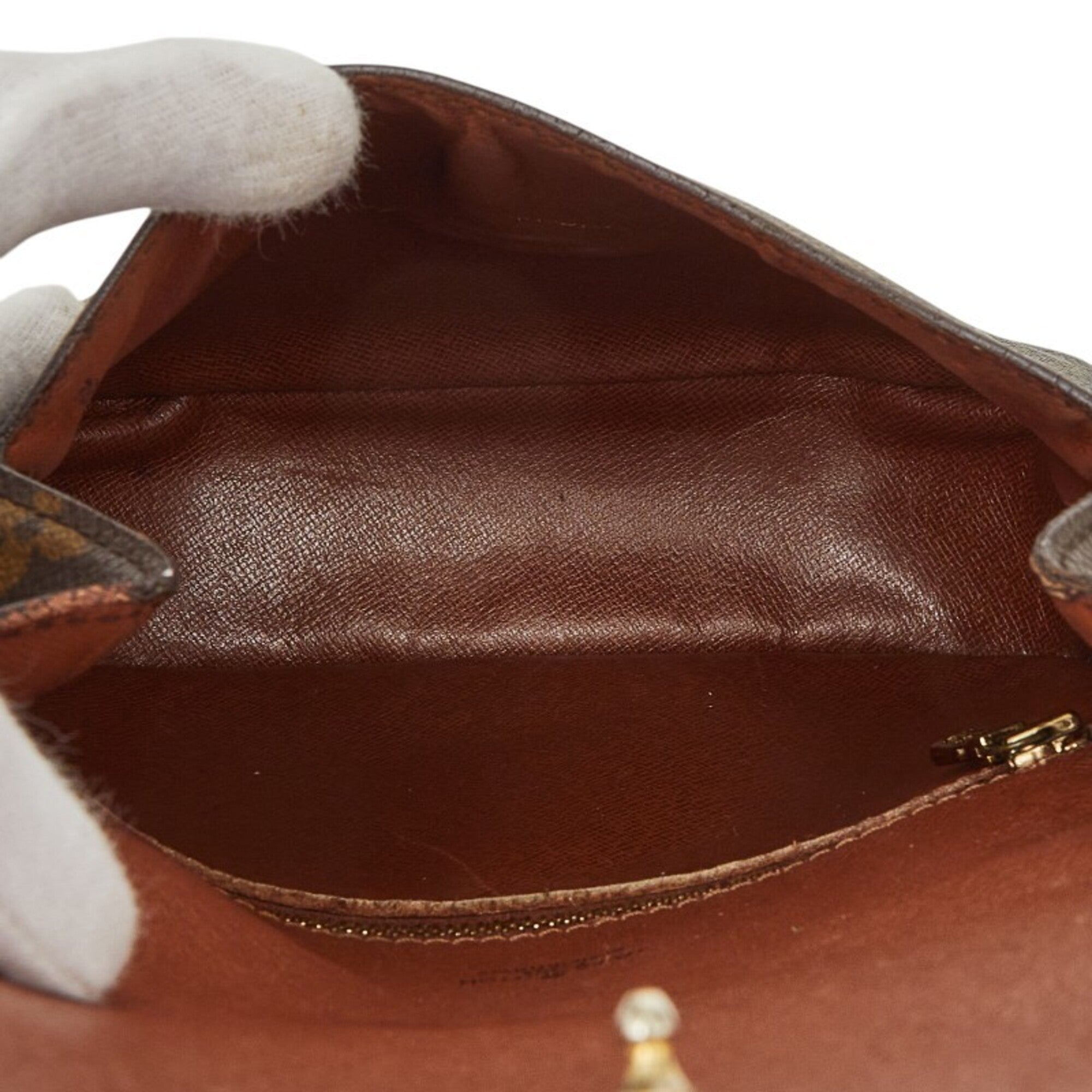 Louis Vuitton Monogram Brown Pvc Leather Shoulder Bag (Pre-Owned)