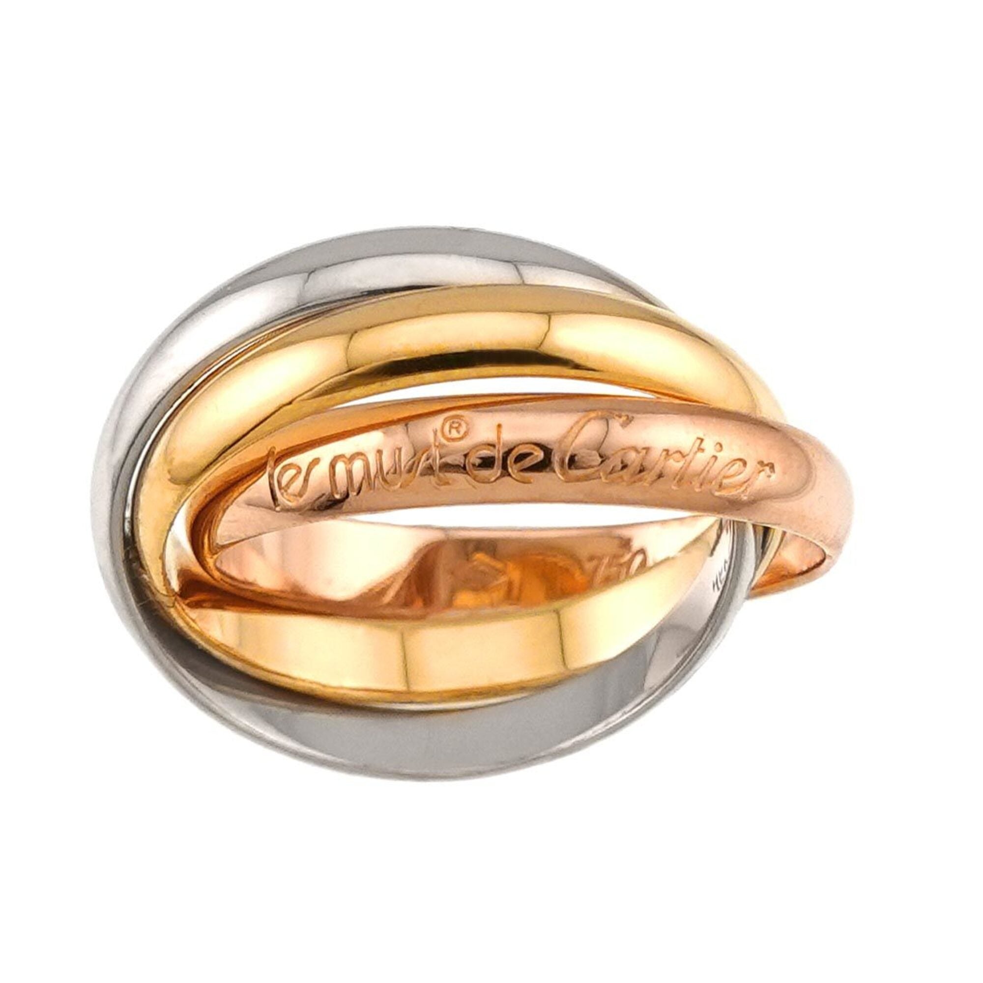 Cartier Yellow Gold (18K) Pink Gold (18K) White Gold (18K) Band Ring (Pre-Owned)
