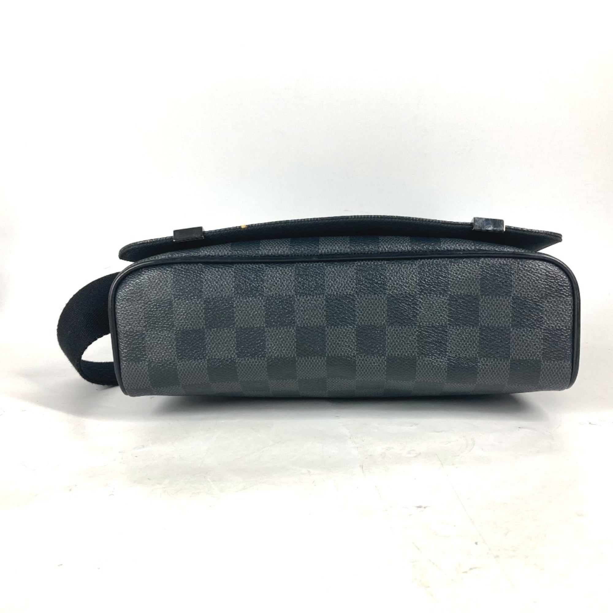 Louis Vuitton Black Damier Graphite Shoulder Bag (Pre-Owned)