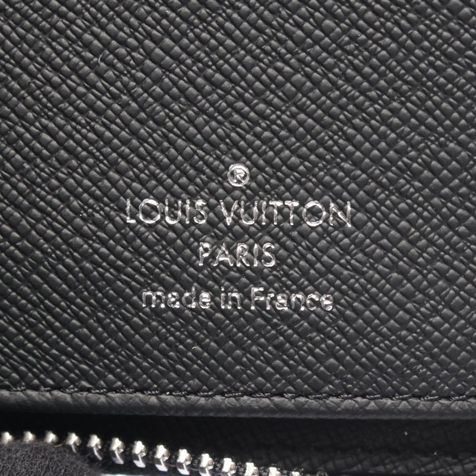 Louis Vuitton Black Noir Epi Leather Long Wallet (Bi-Fold) (Pre-Owned)