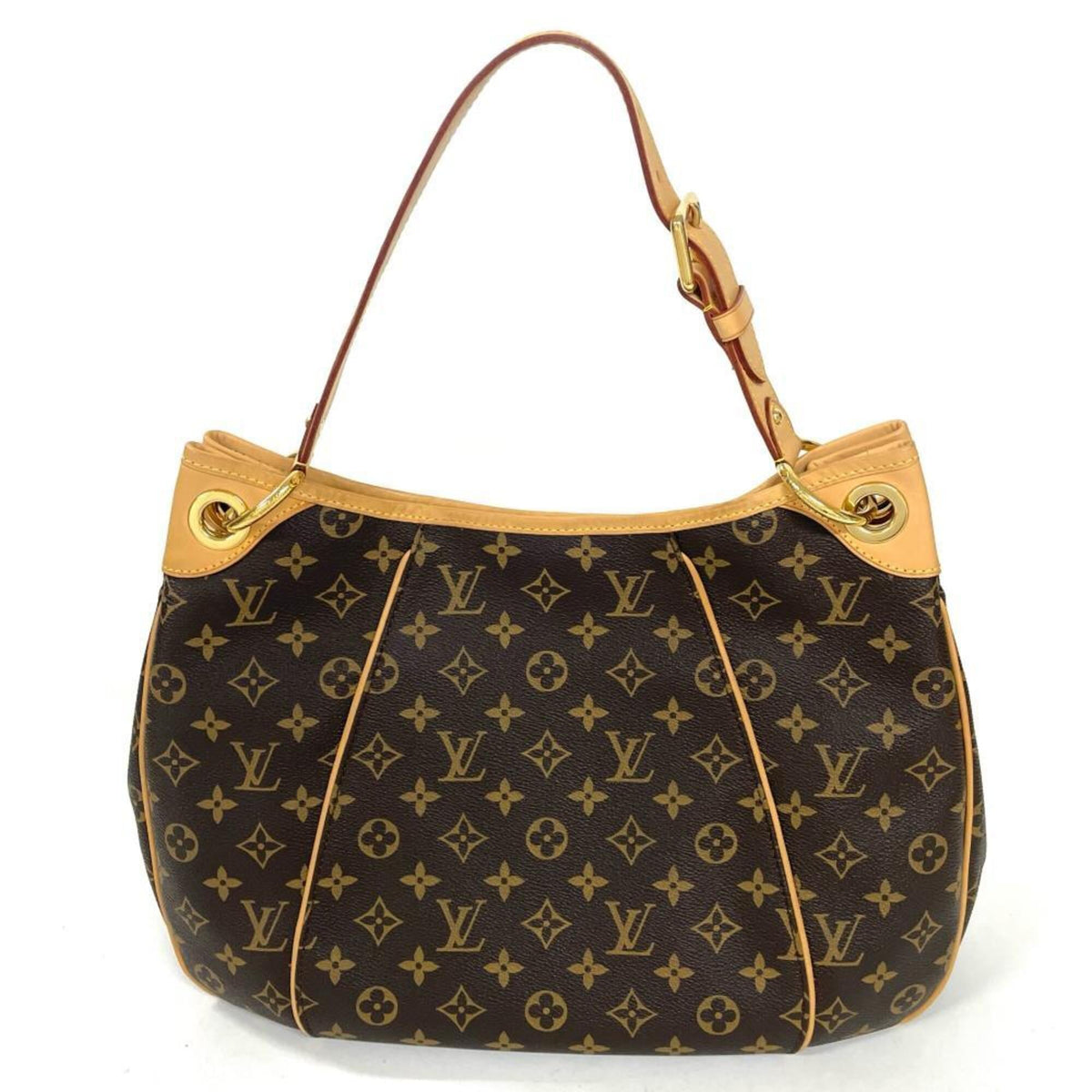 Louis Vuitton Brown Monogram Canvas Shoulder Bag (Pre-Owned)
