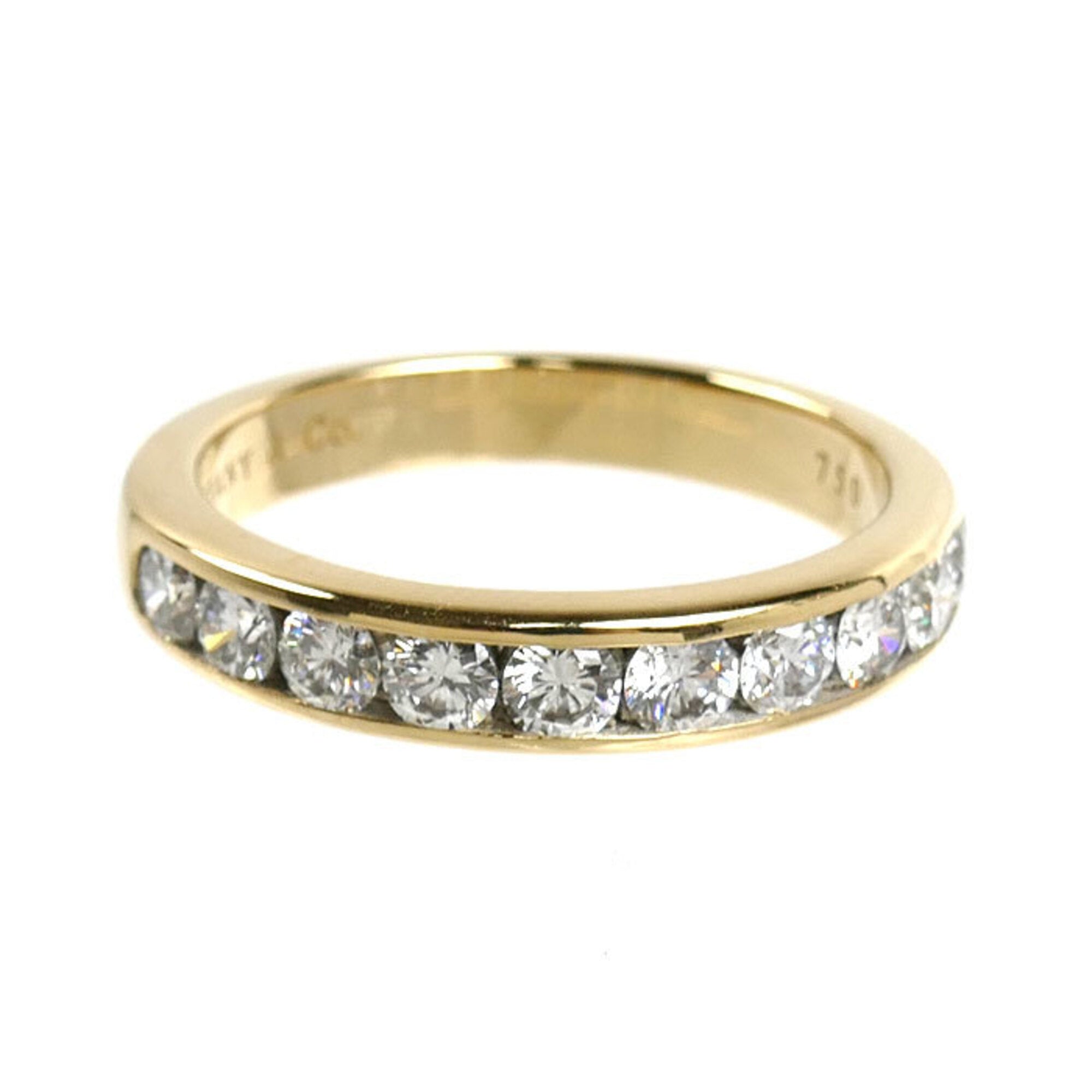 Tiffany Yellow Gold (18K) Band Ring (Pre-Owned)