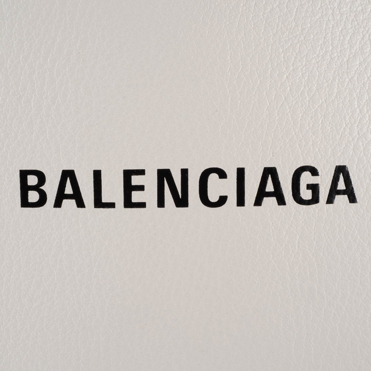 Balenciaga White Leather Shoulder Bag Tote Bag (Pre-Owned)