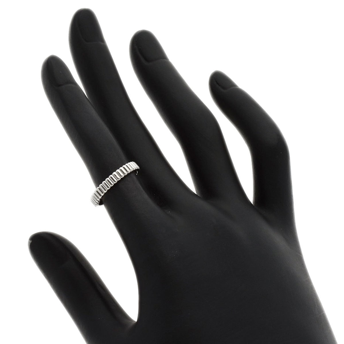 Boucheron White Gold White Gold (18K) Band Ring (Pre-Owned)